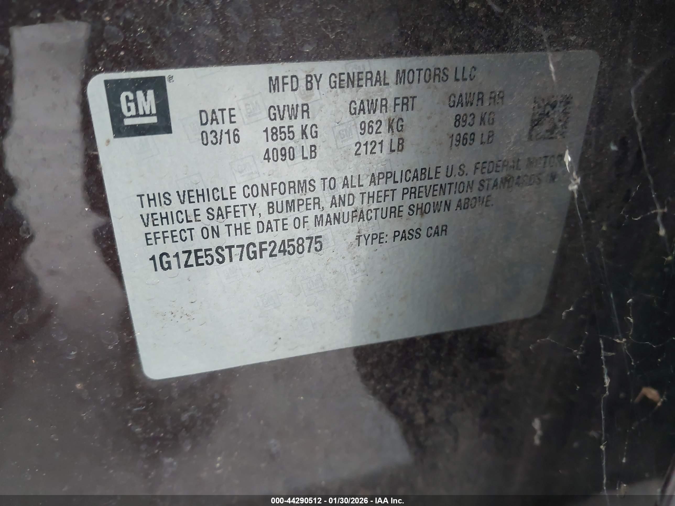 CHEVROLET MALIBU image 9