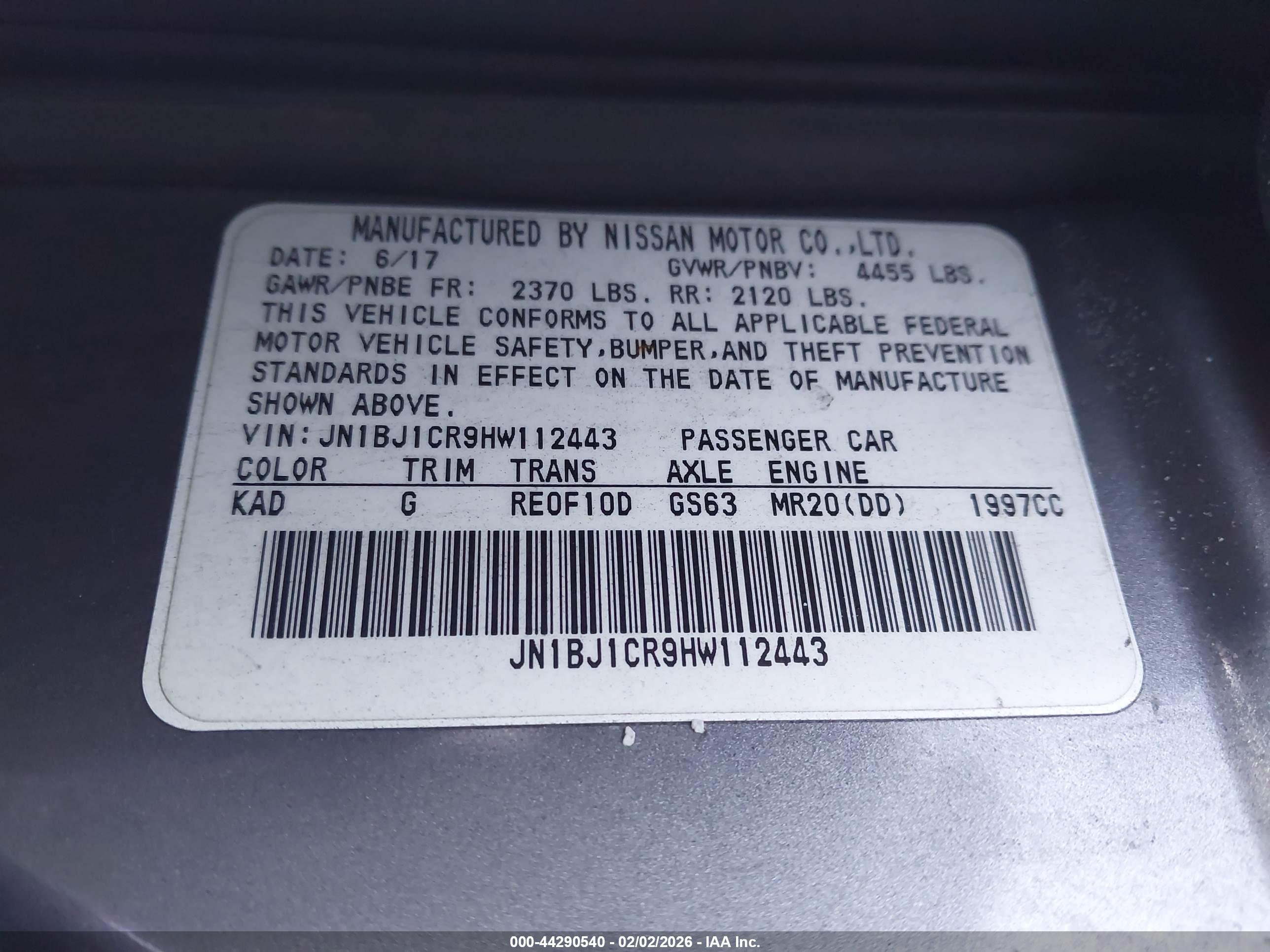NISSAN ROGUE image 9