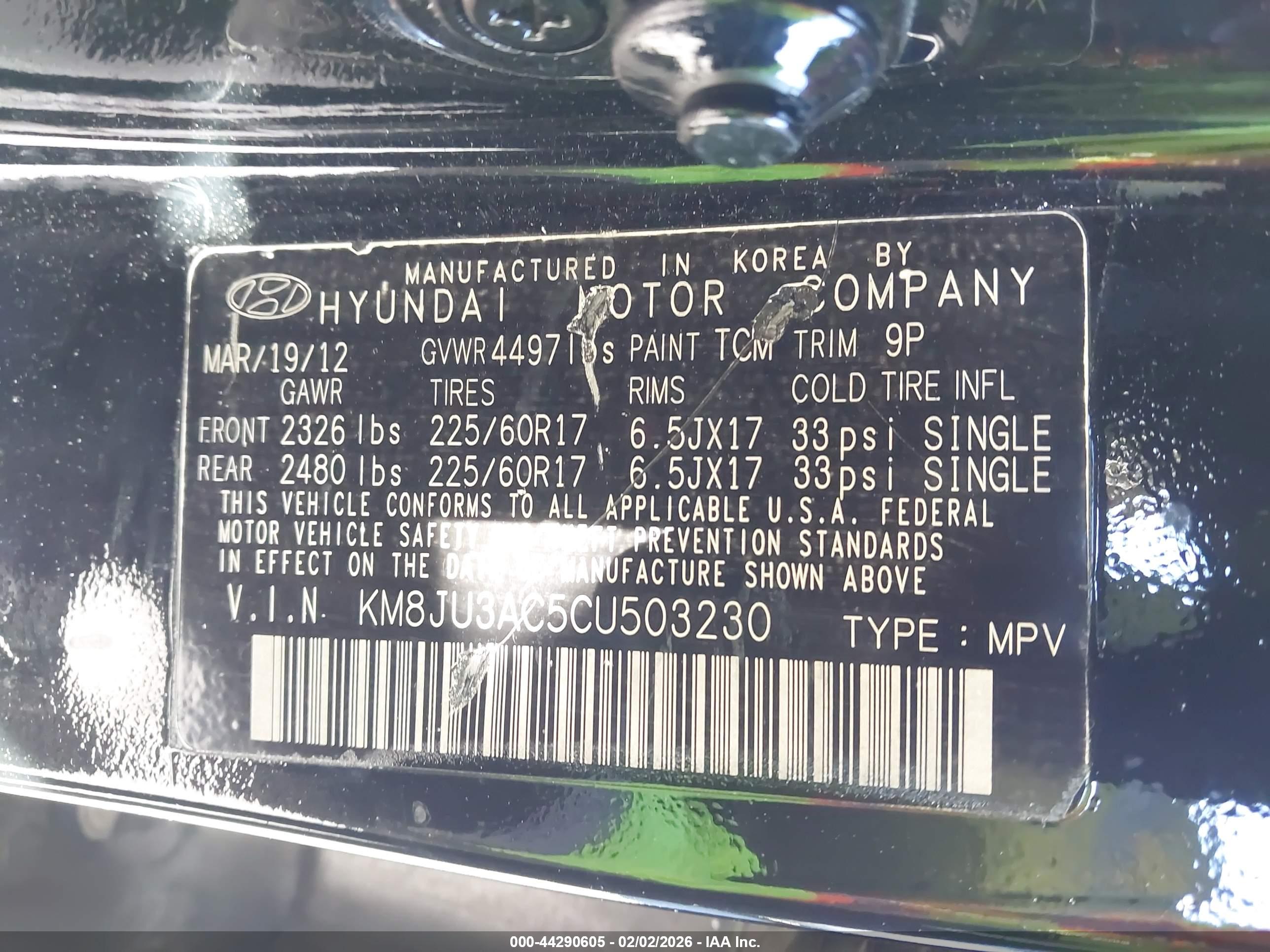HYUNDAI TUCSON image 9