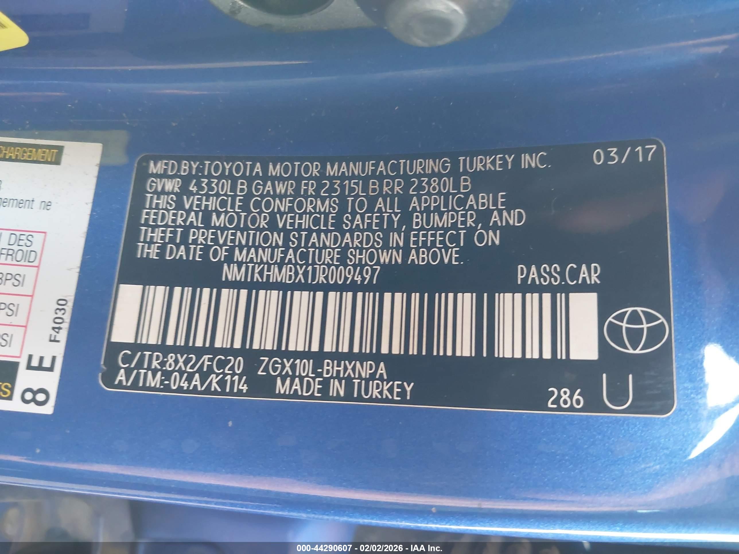 TOYOTA C-HR image 9
