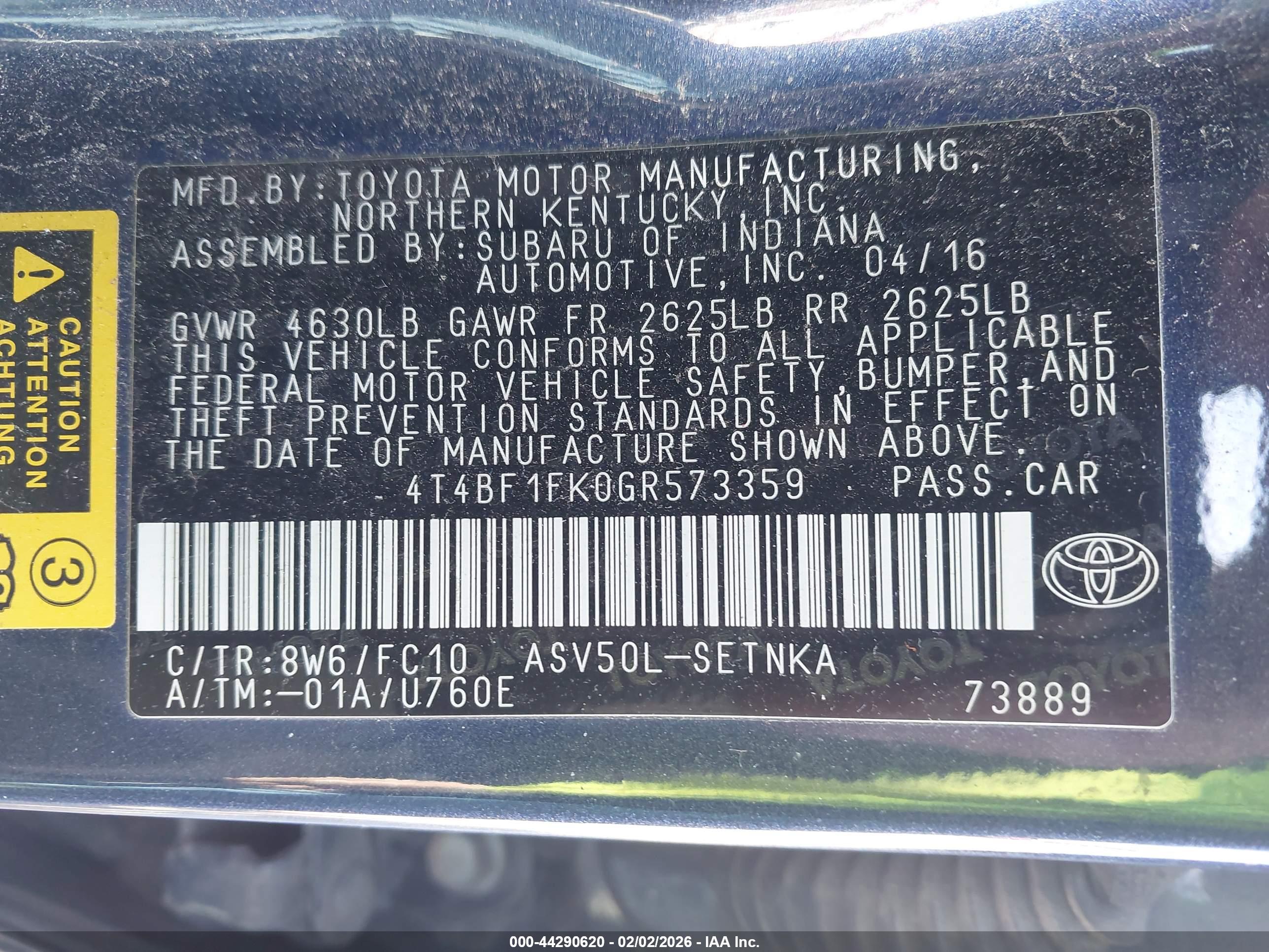 TOYOTA CAMRY image 9