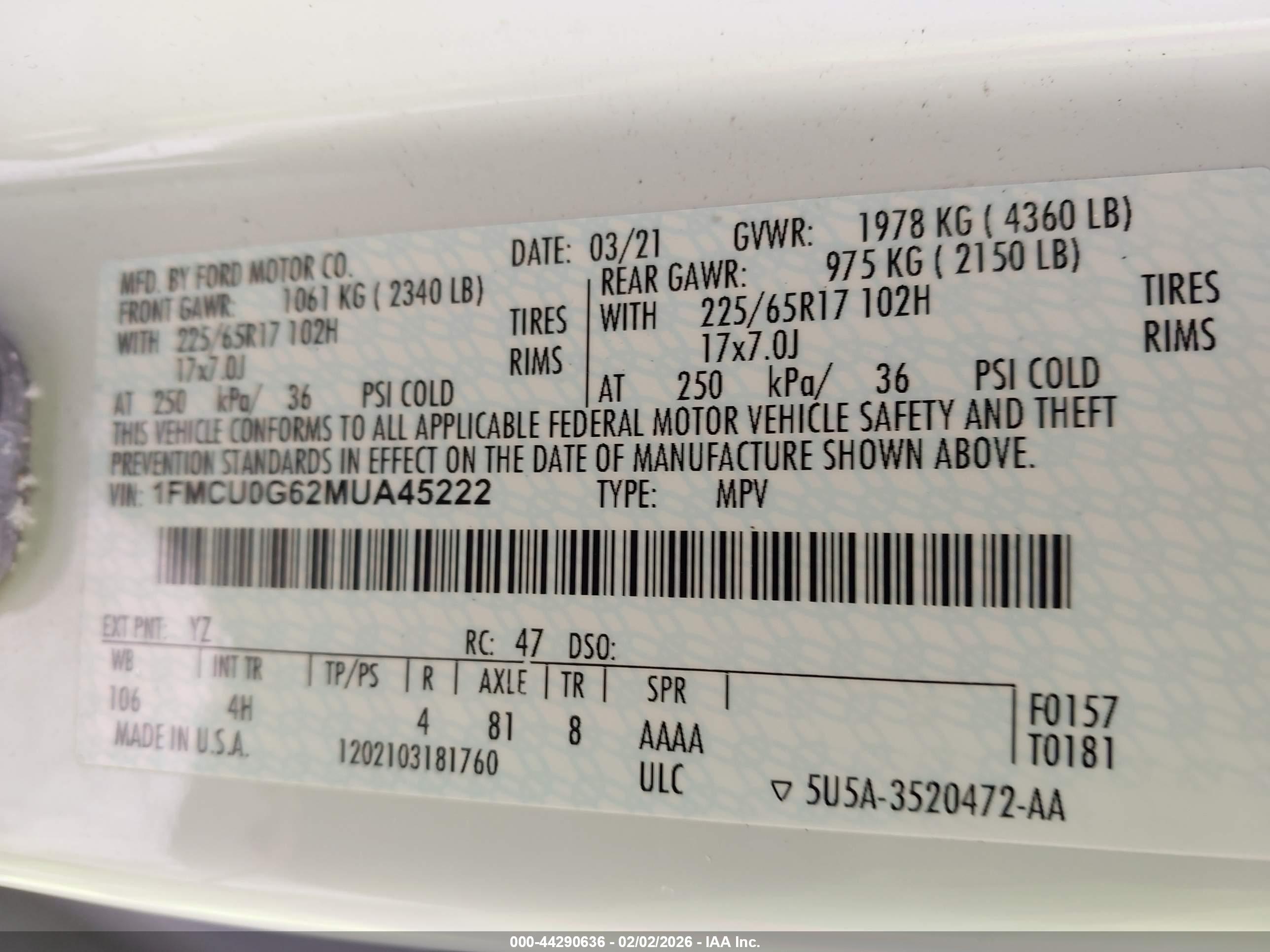 FORD ESCAPE image 9