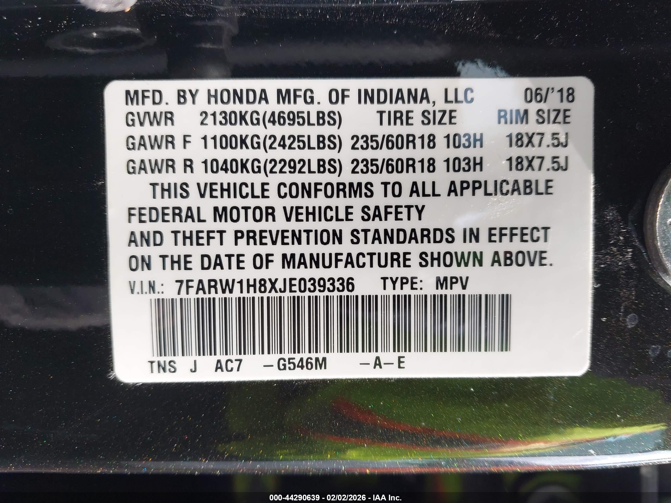 HONDA CR-V image 9