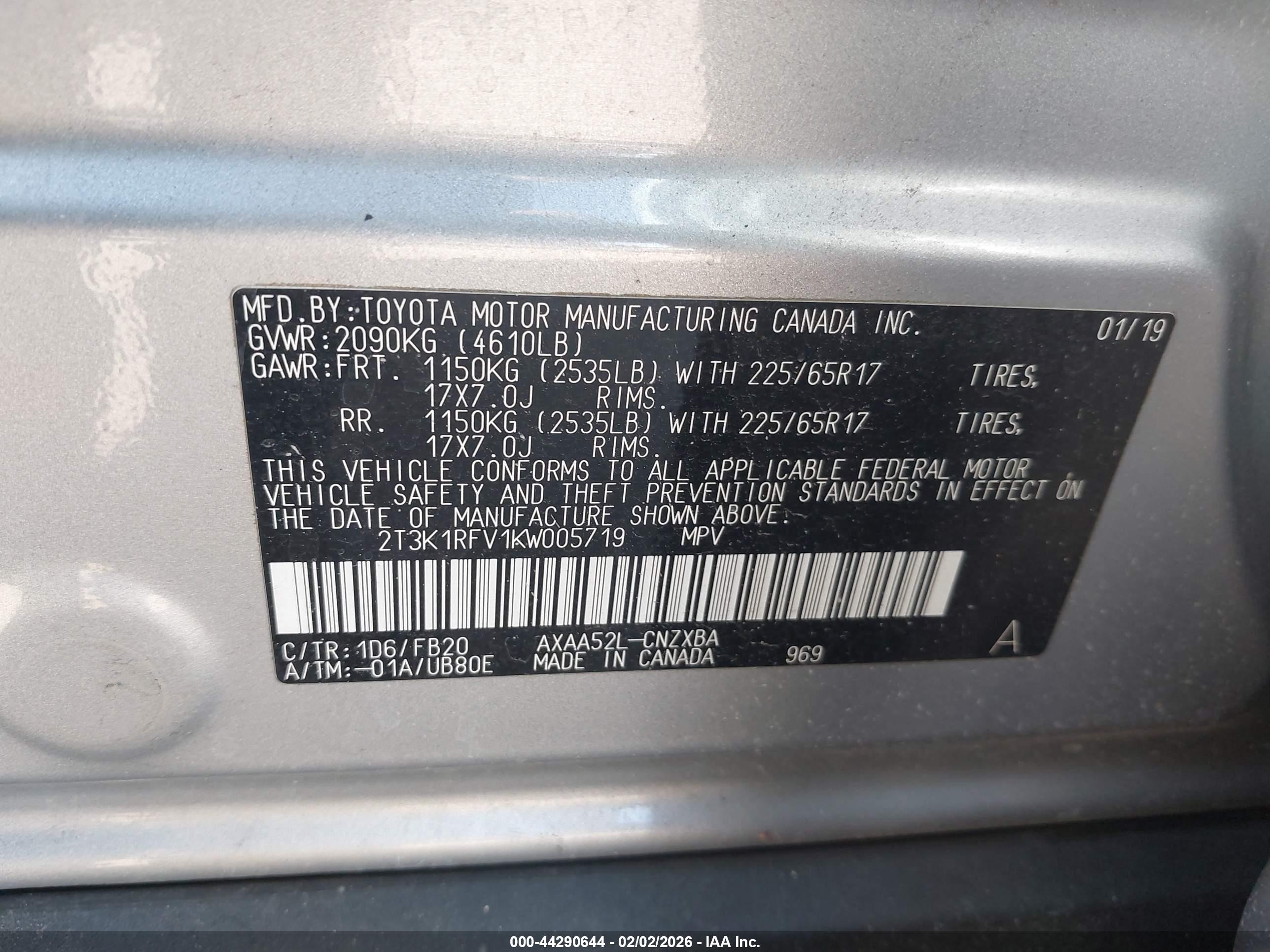 TOYOTA RAV4 image 9