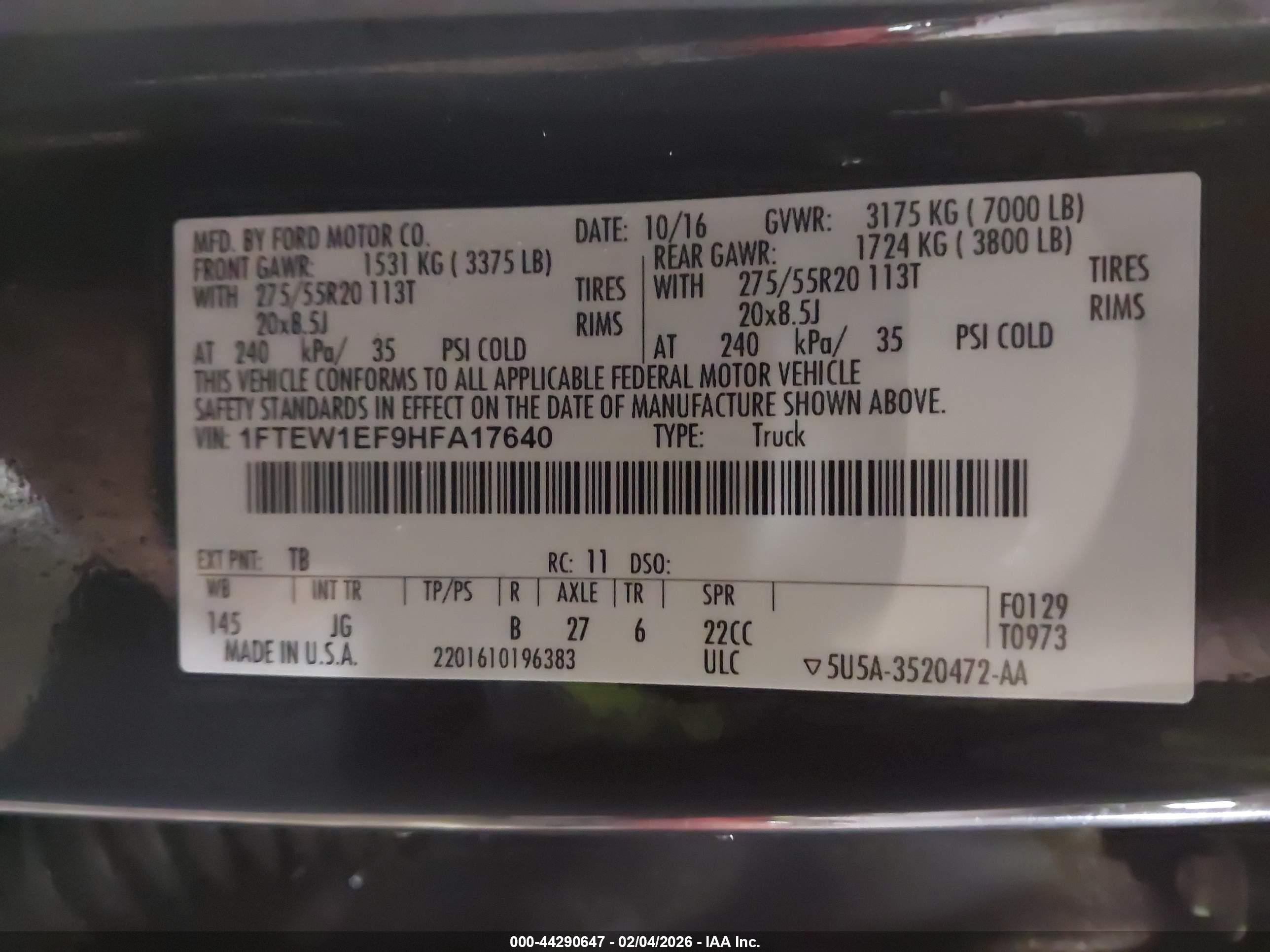 FORD F-150 image 9