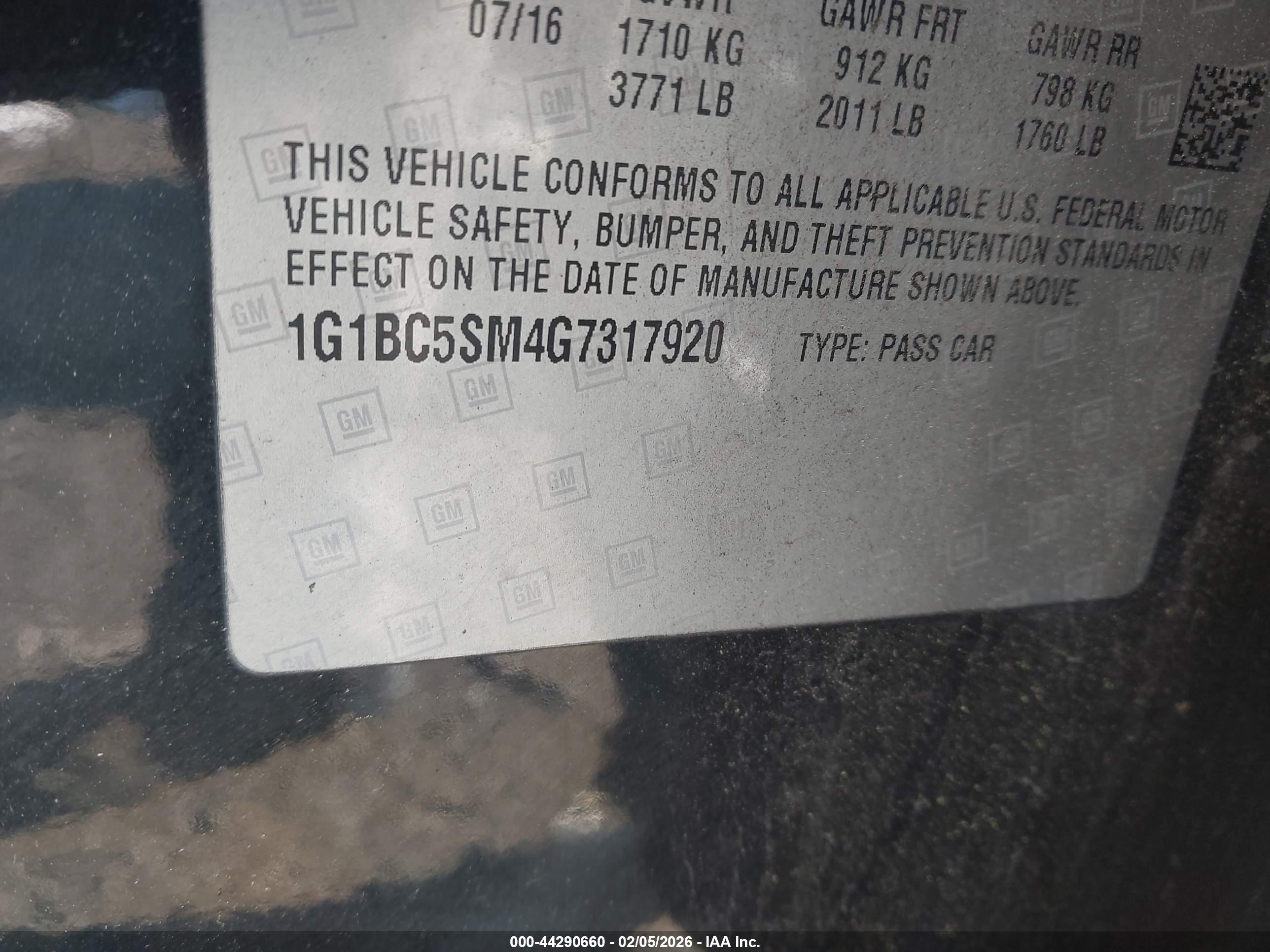 CHEVROLET CRUZE image 9