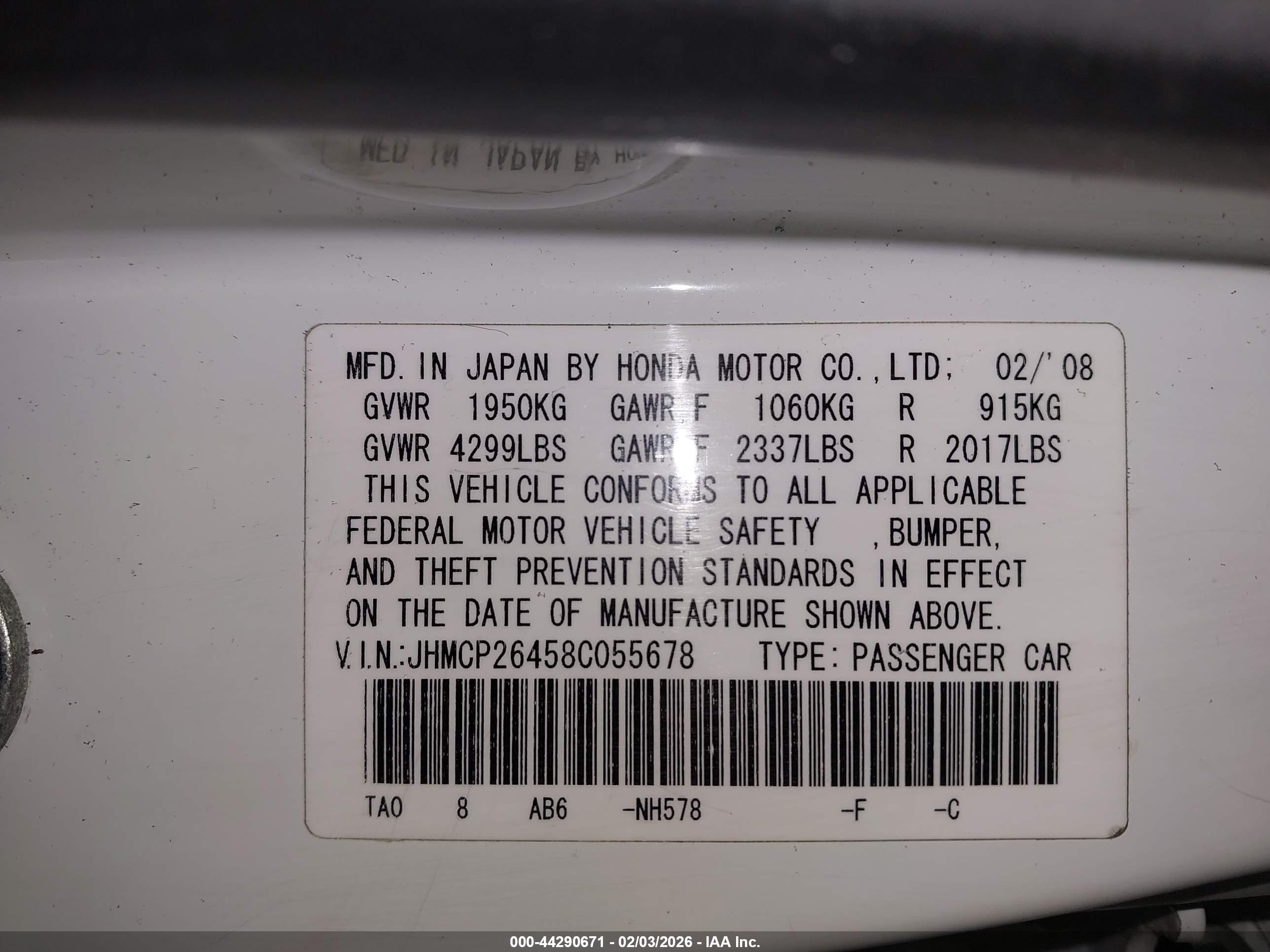 HONDA ACCORD image 9