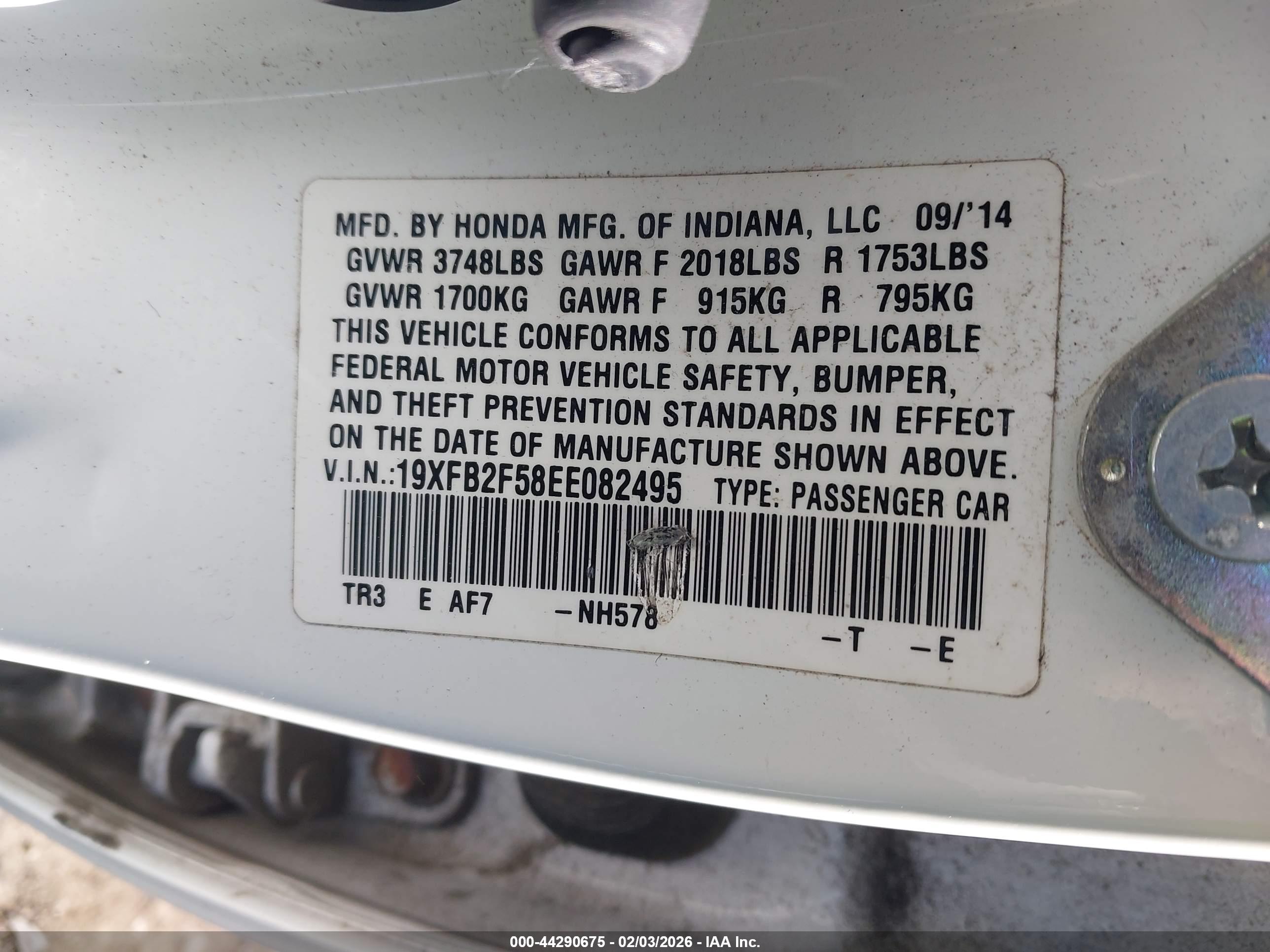 HONDA CIVIC image 9