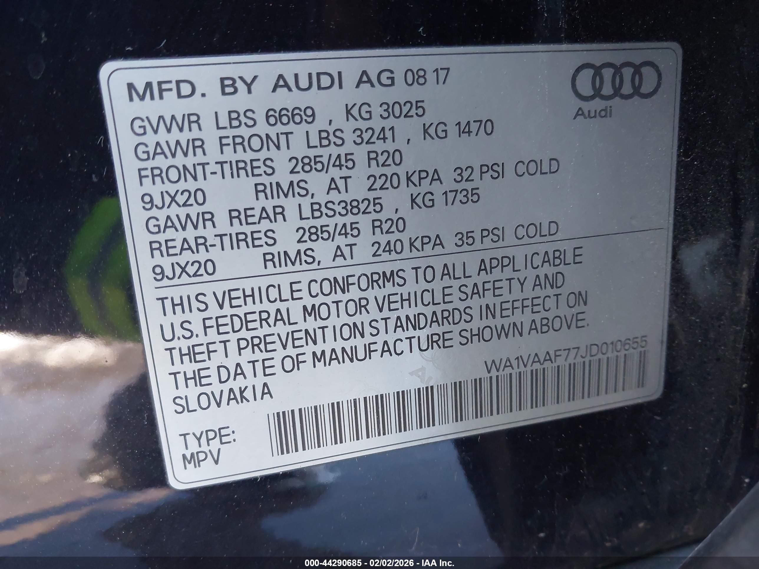 AUDI Q7 image 9