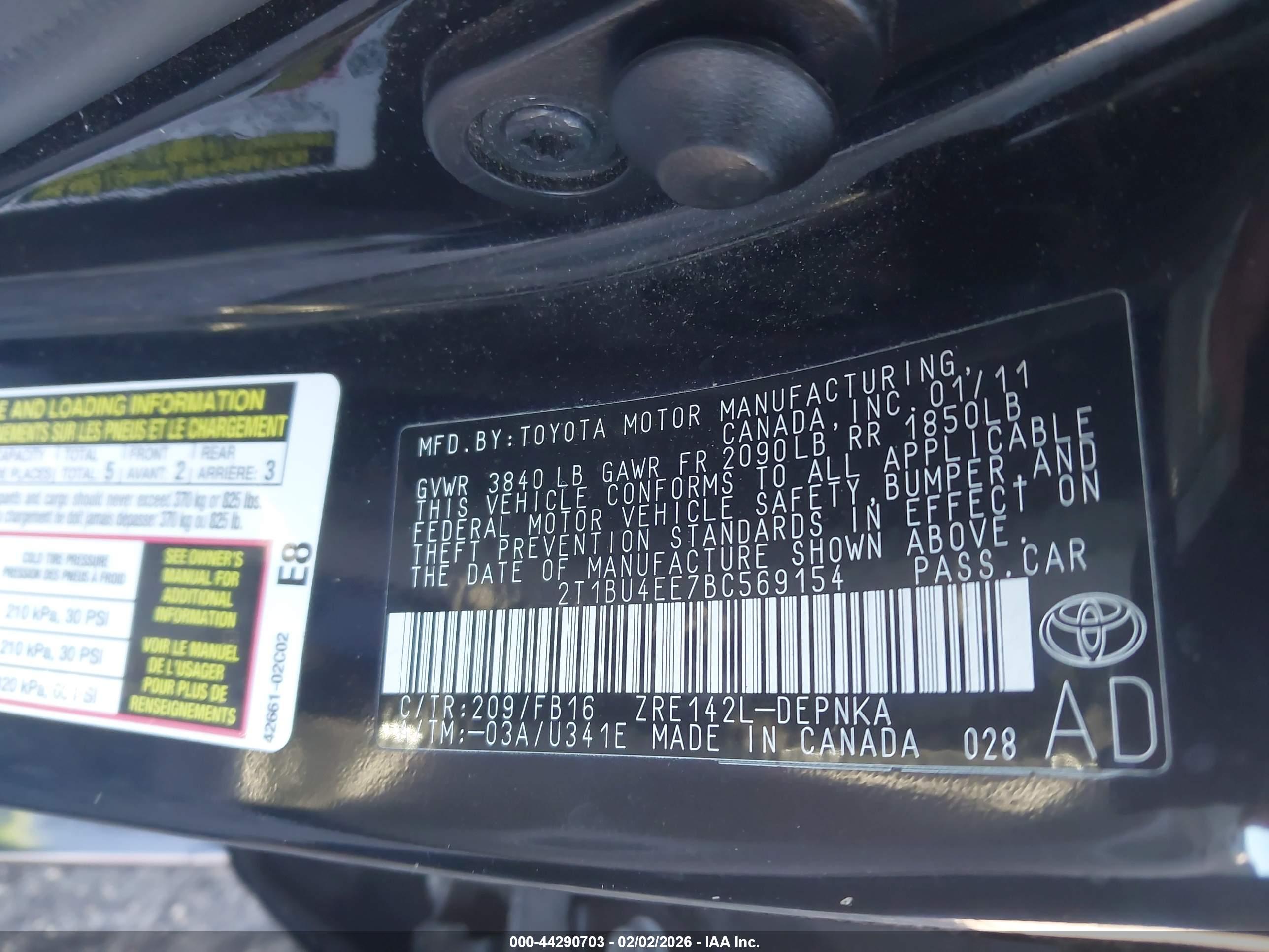 TOYOTA COROLLA image 9