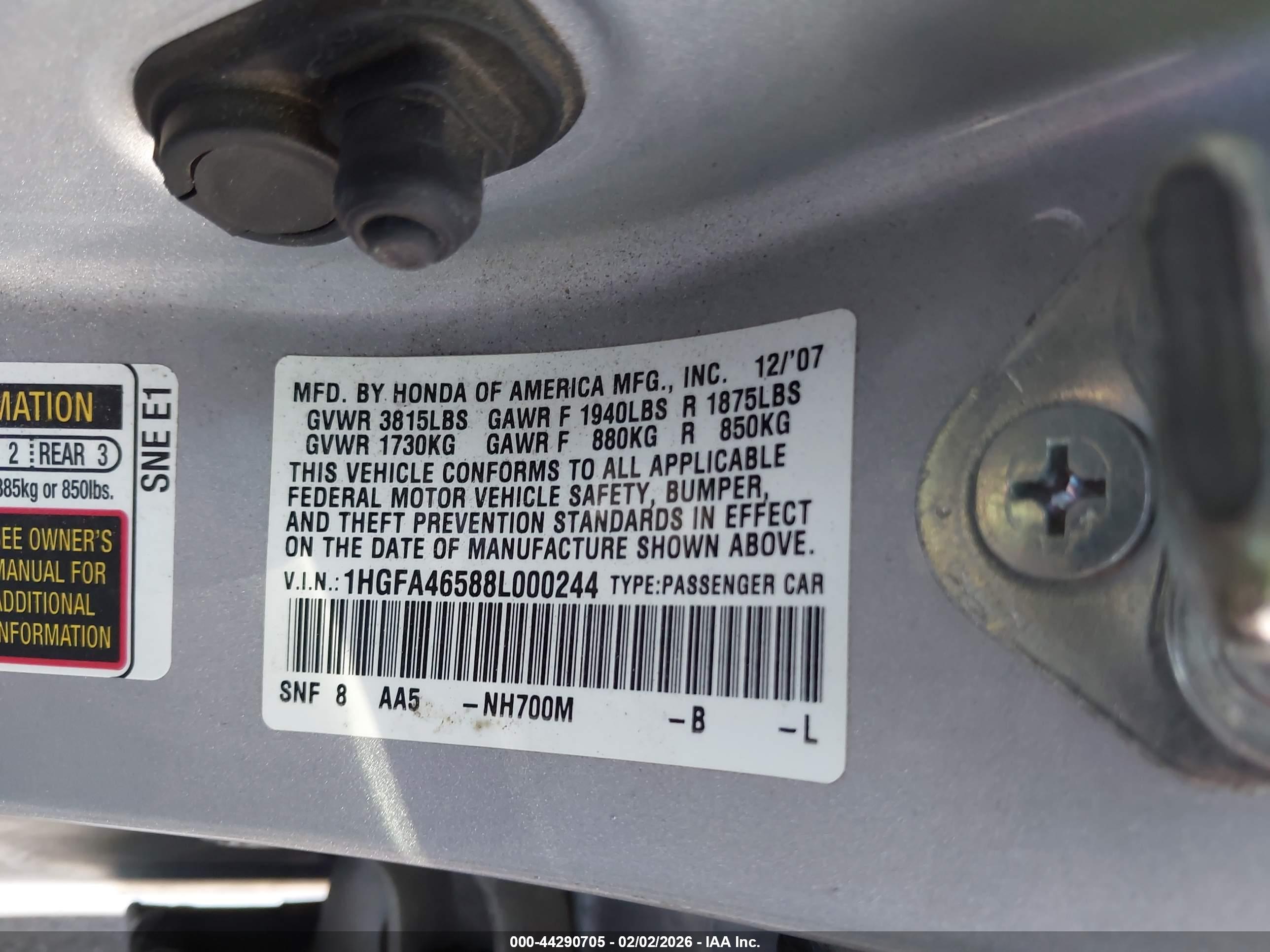 HONDA CIVIC image 9