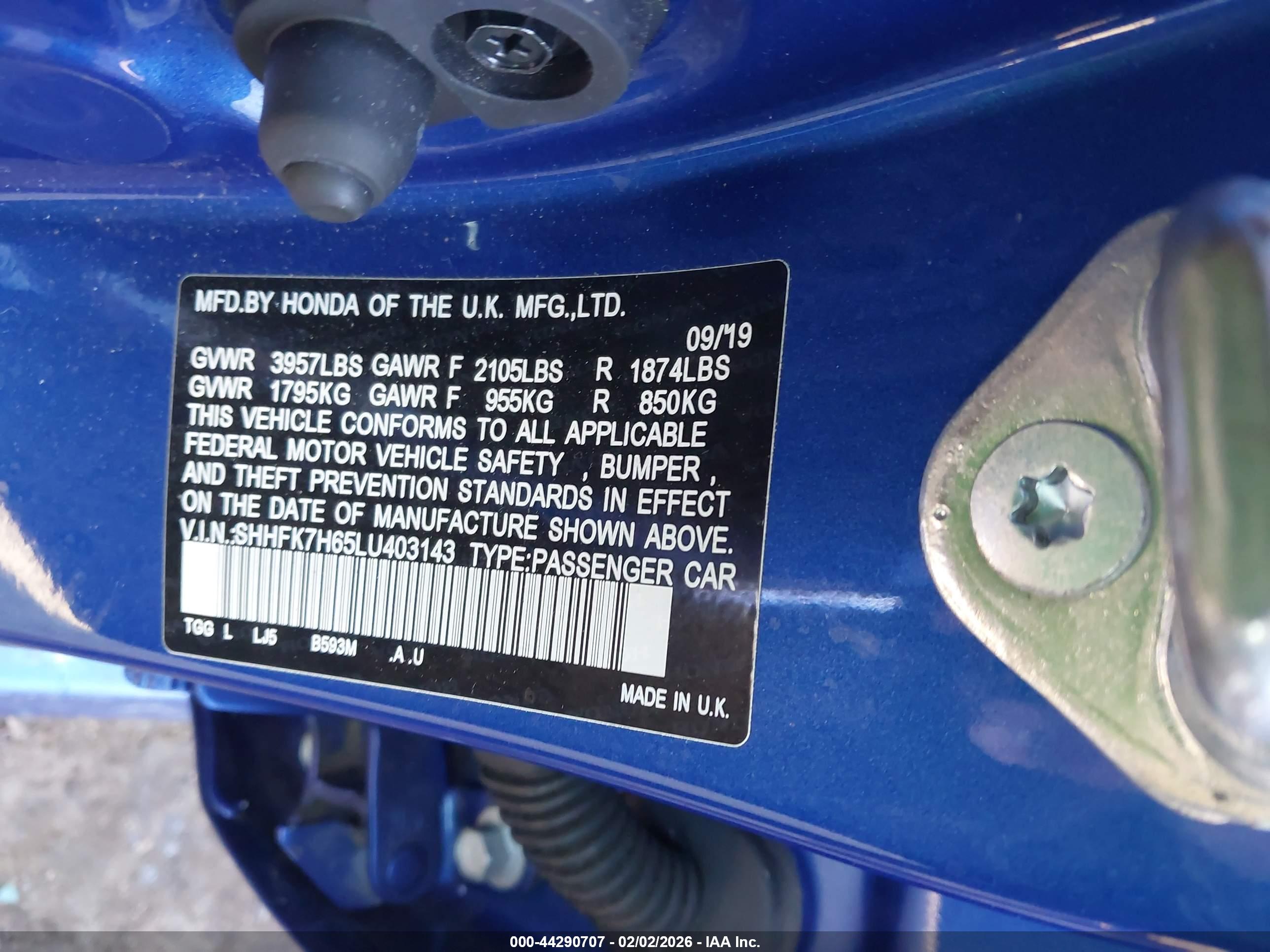 HONDA CIVIC image 9