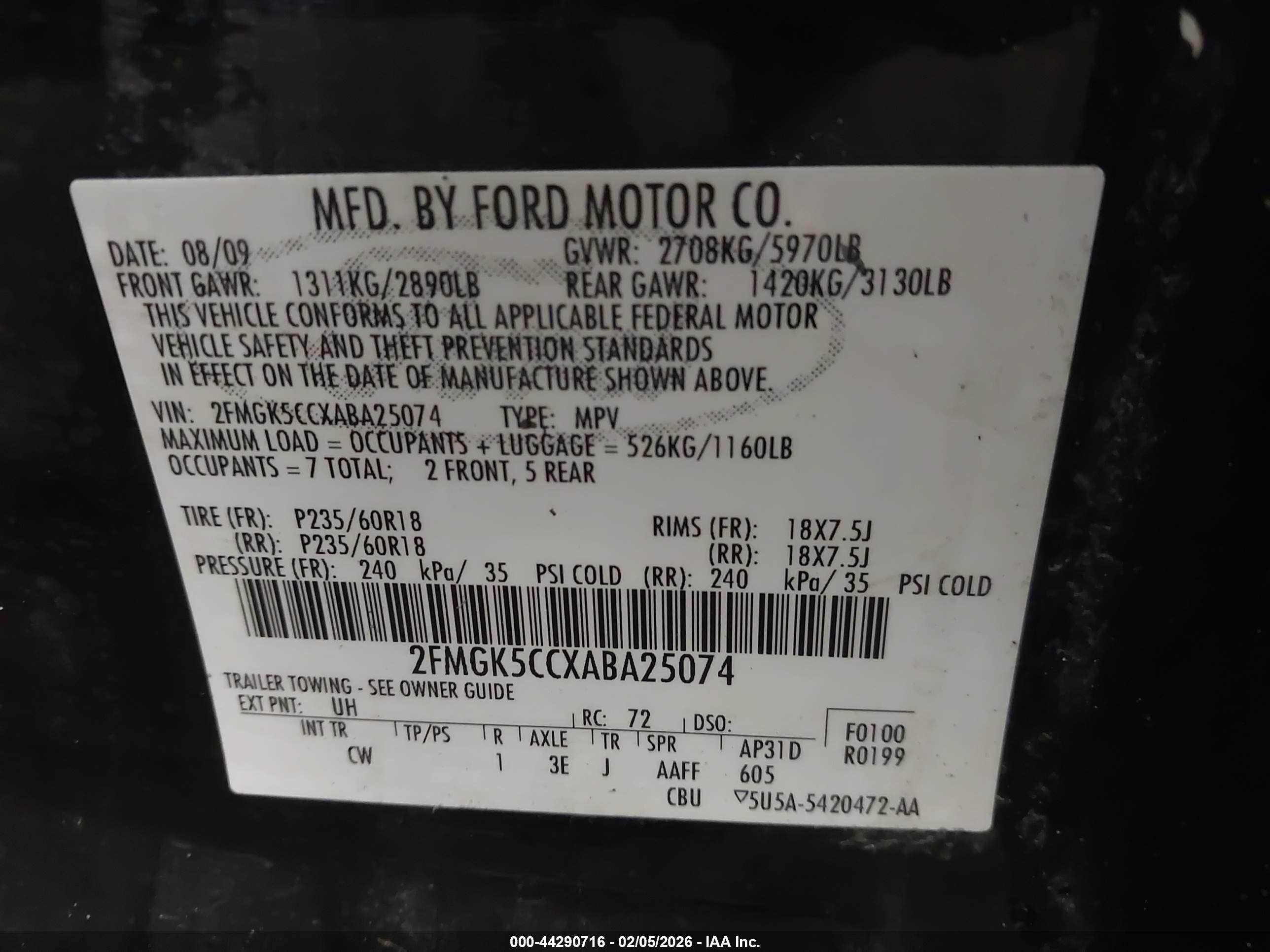 FORD FLEX image 9