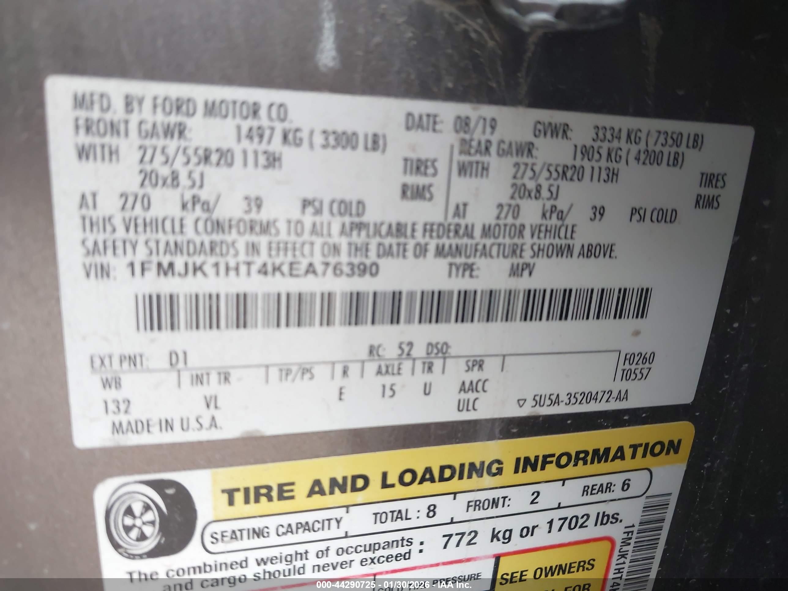 FORD EXPEDITION image 9