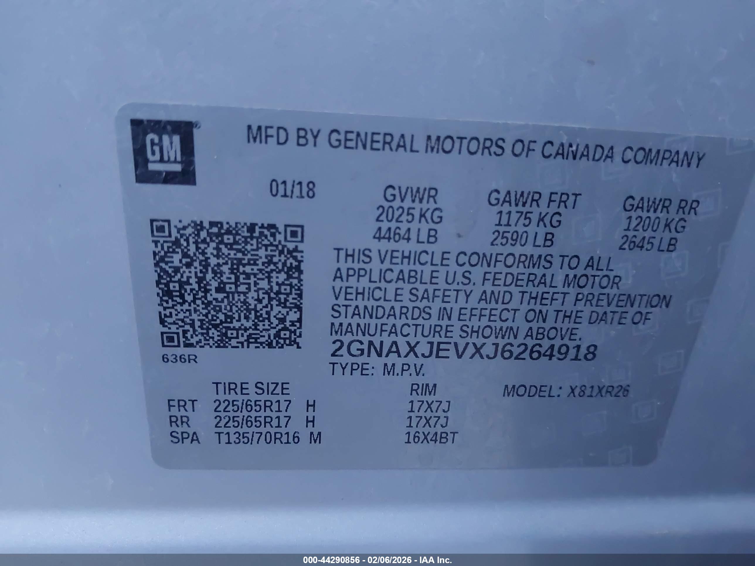 CHEVROLET EQUINOX image 9