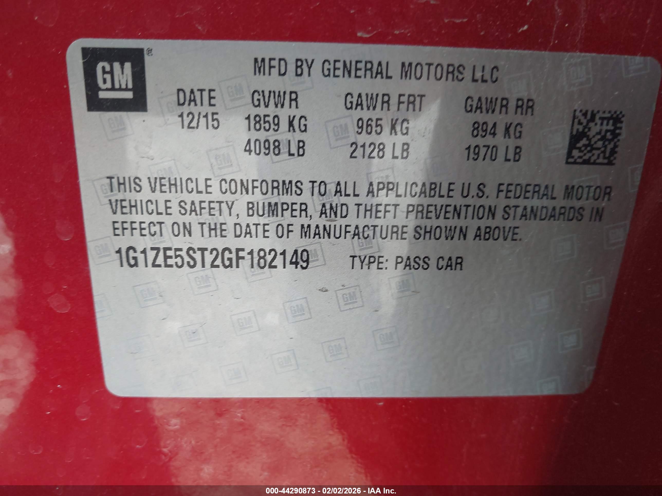CHEVROLET MALIBU image 9