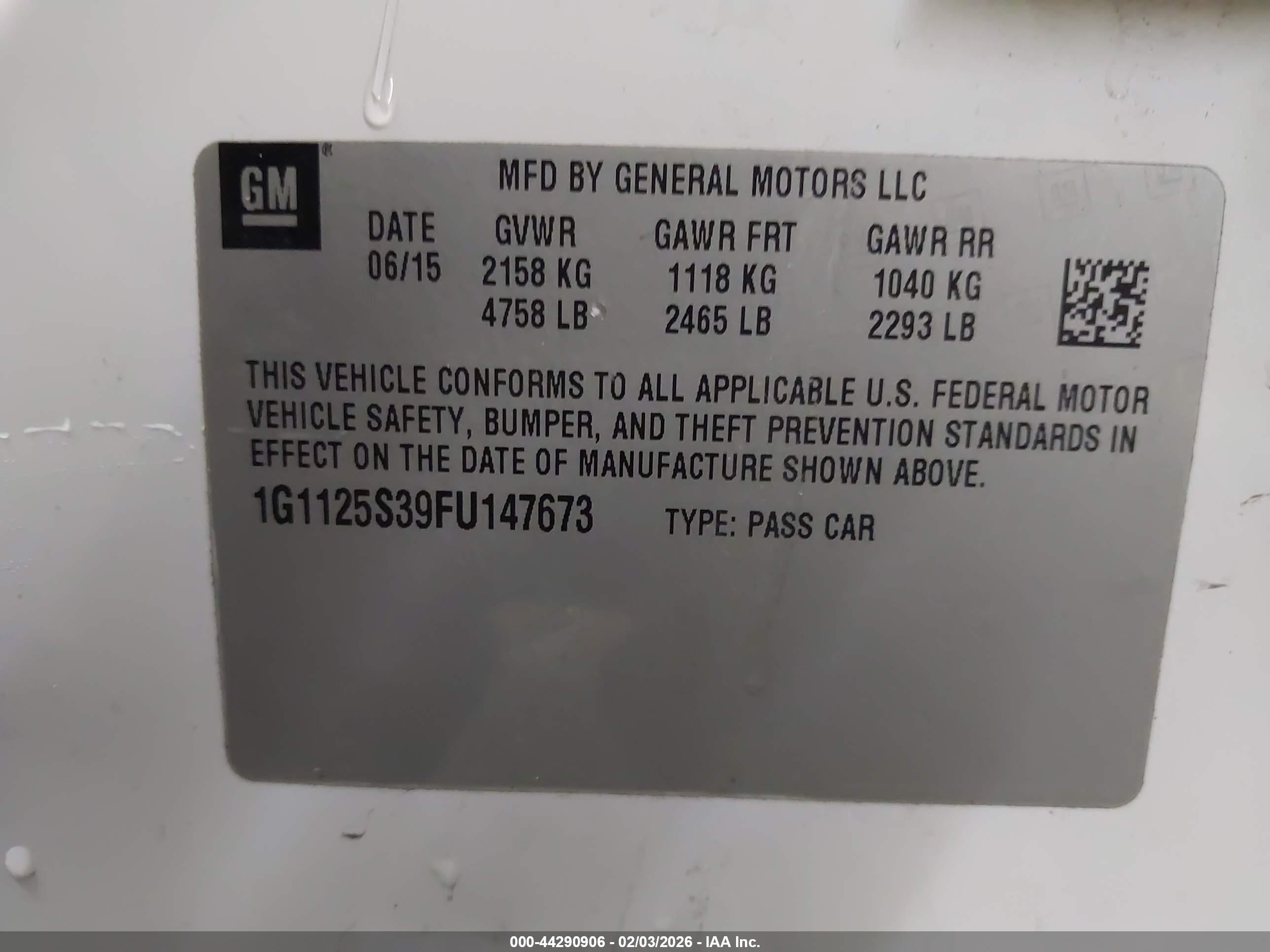CHEVROLET IMPALA image 9