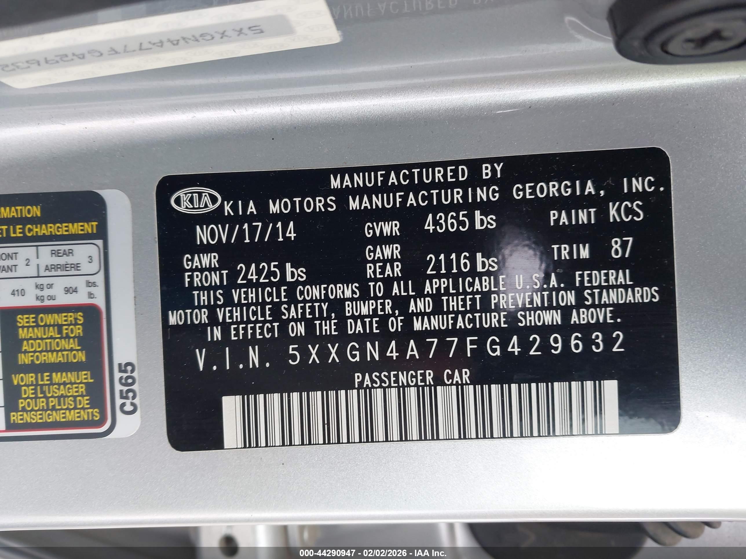 KIA OPTIMA image 9
