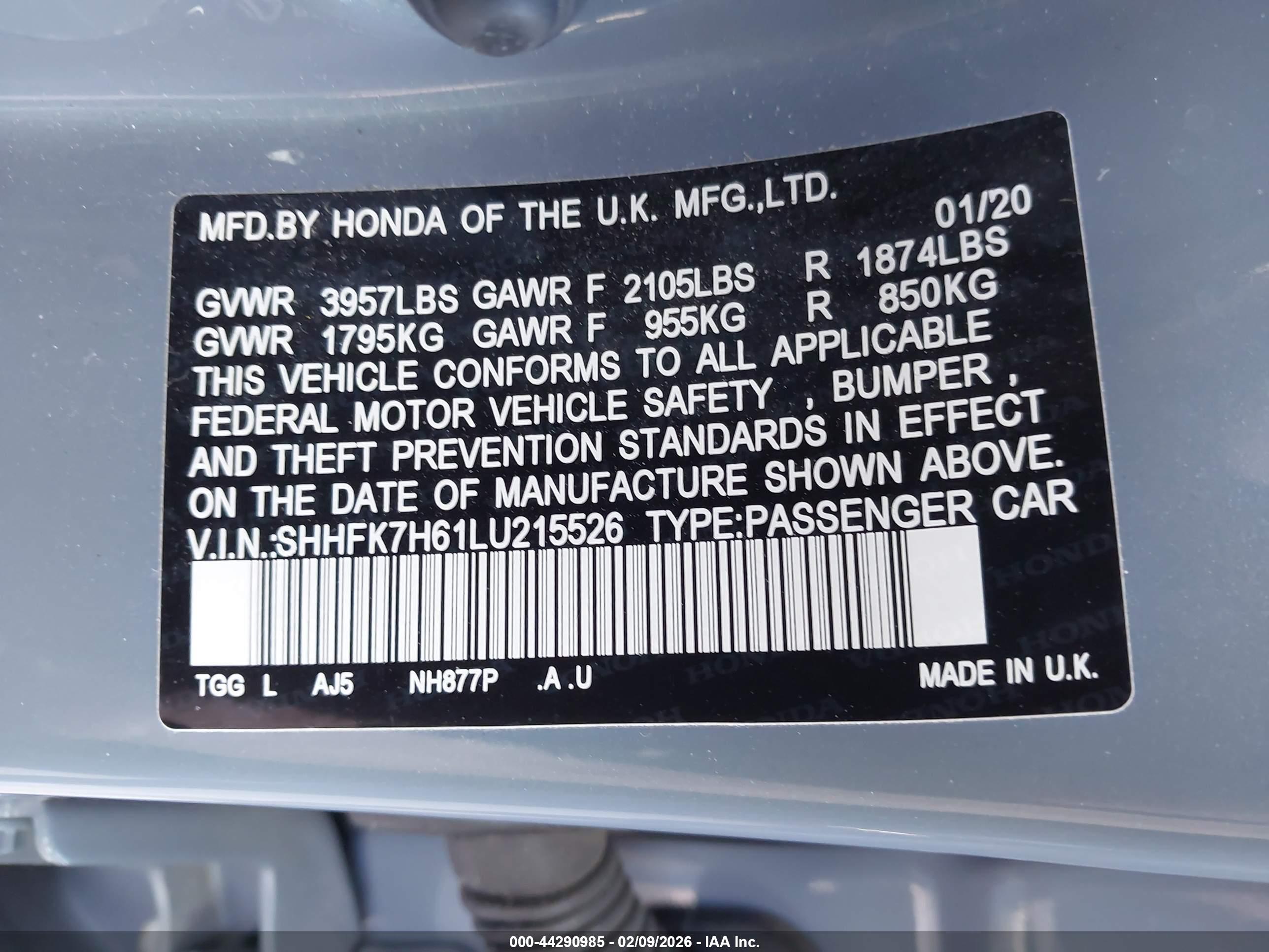 HONDA CIVIC image 9