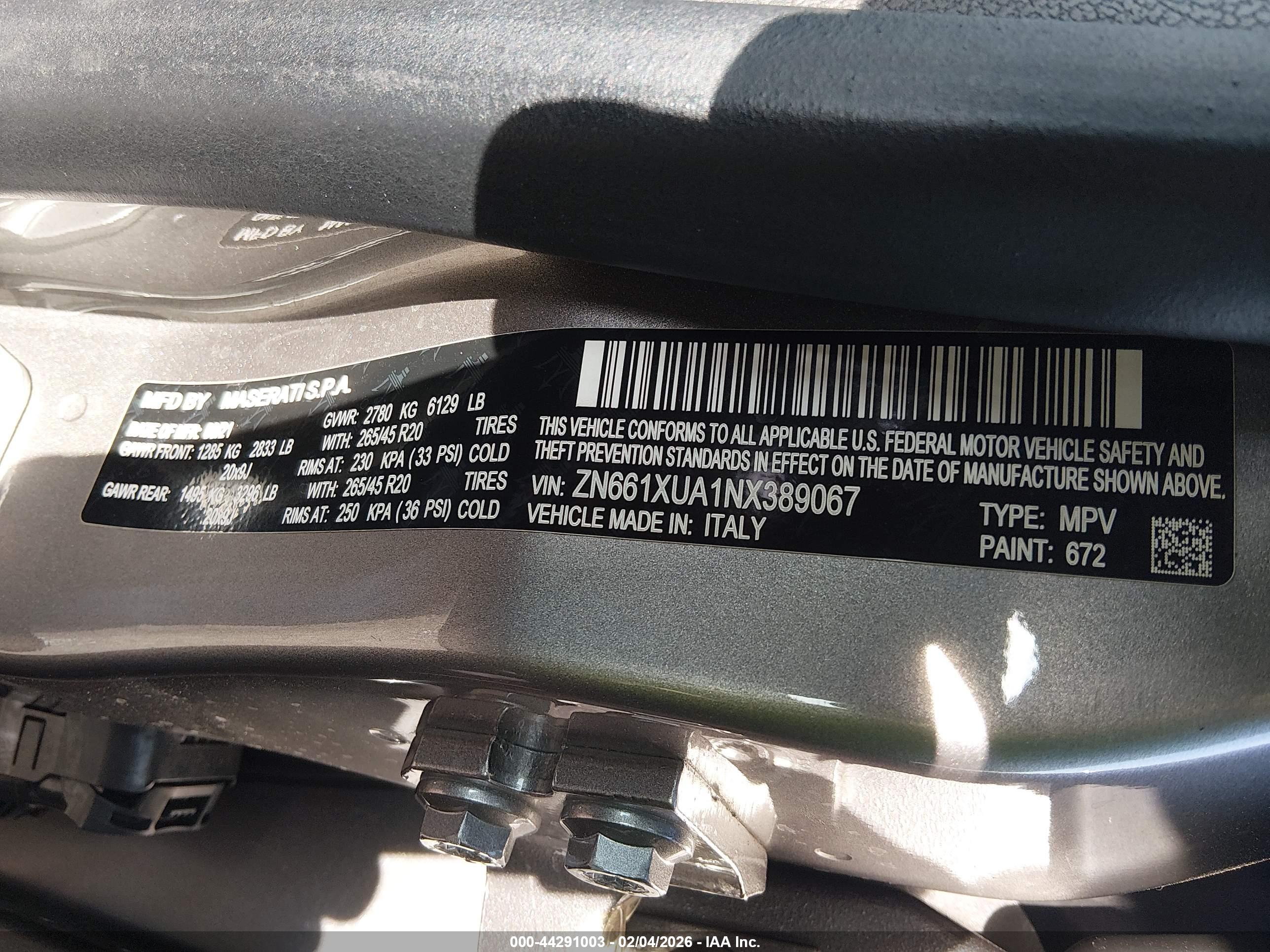MASERATI LEVANTE image 9