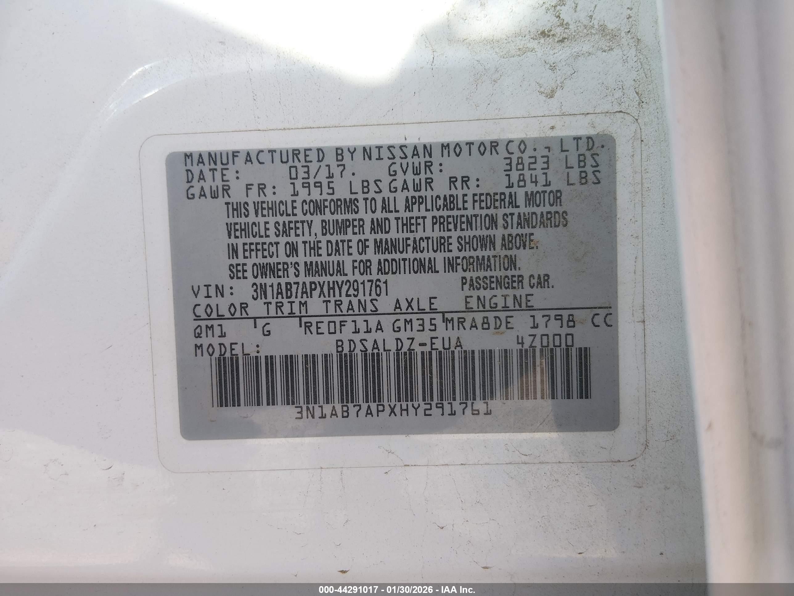 NISSAN SENTRA image 9