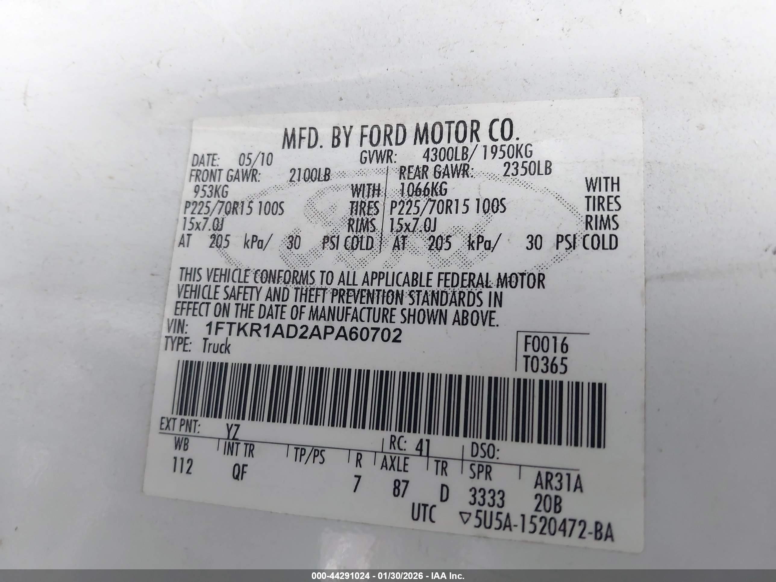 FORD RANGER image 9