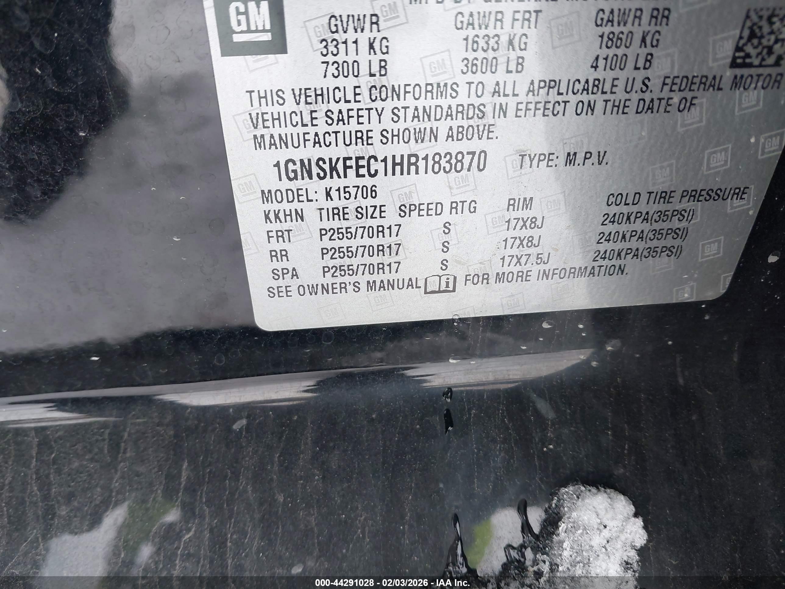CHEVROLET TAHOE image 9