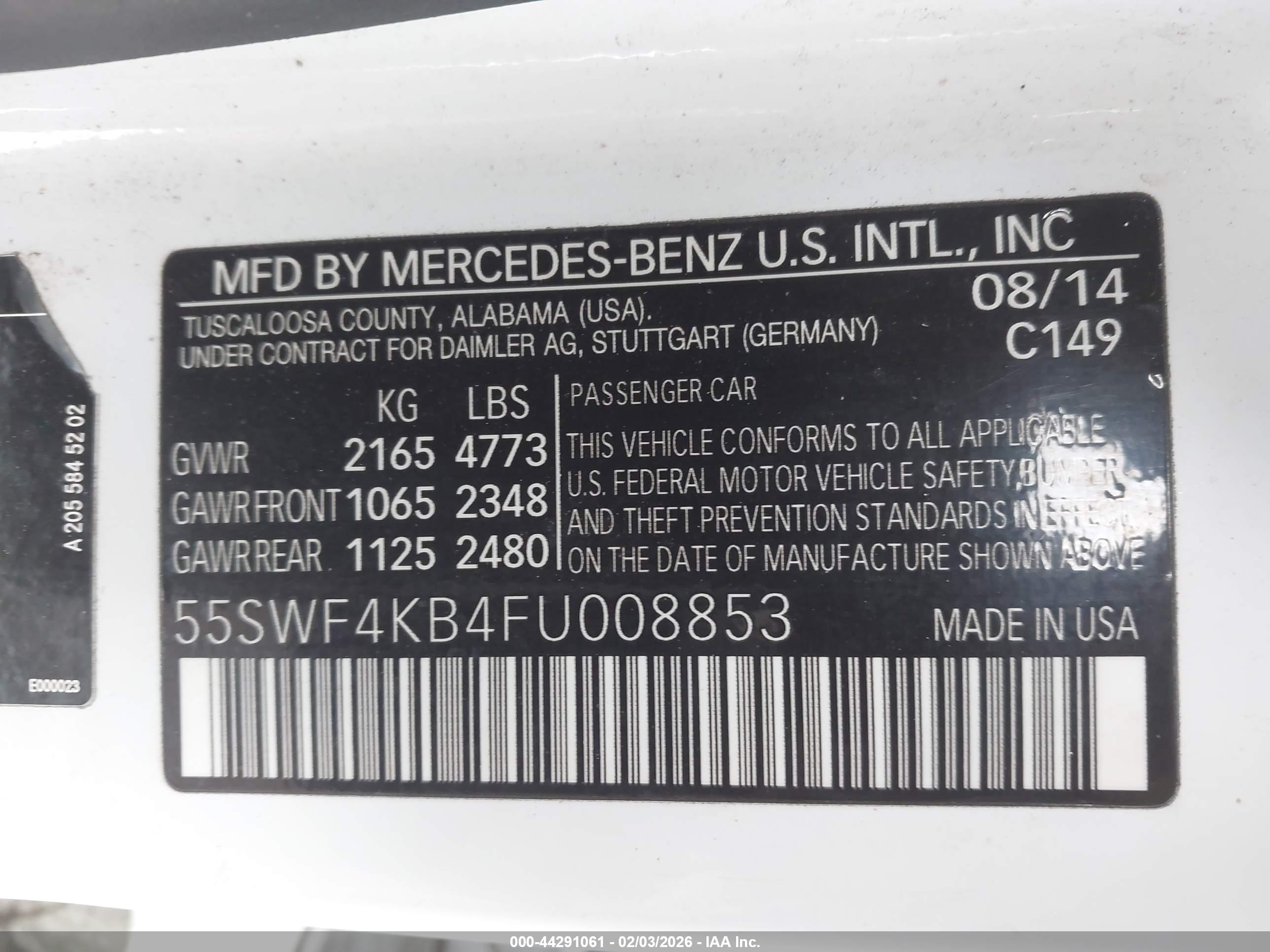 MERCEDES-BENZ C image 9