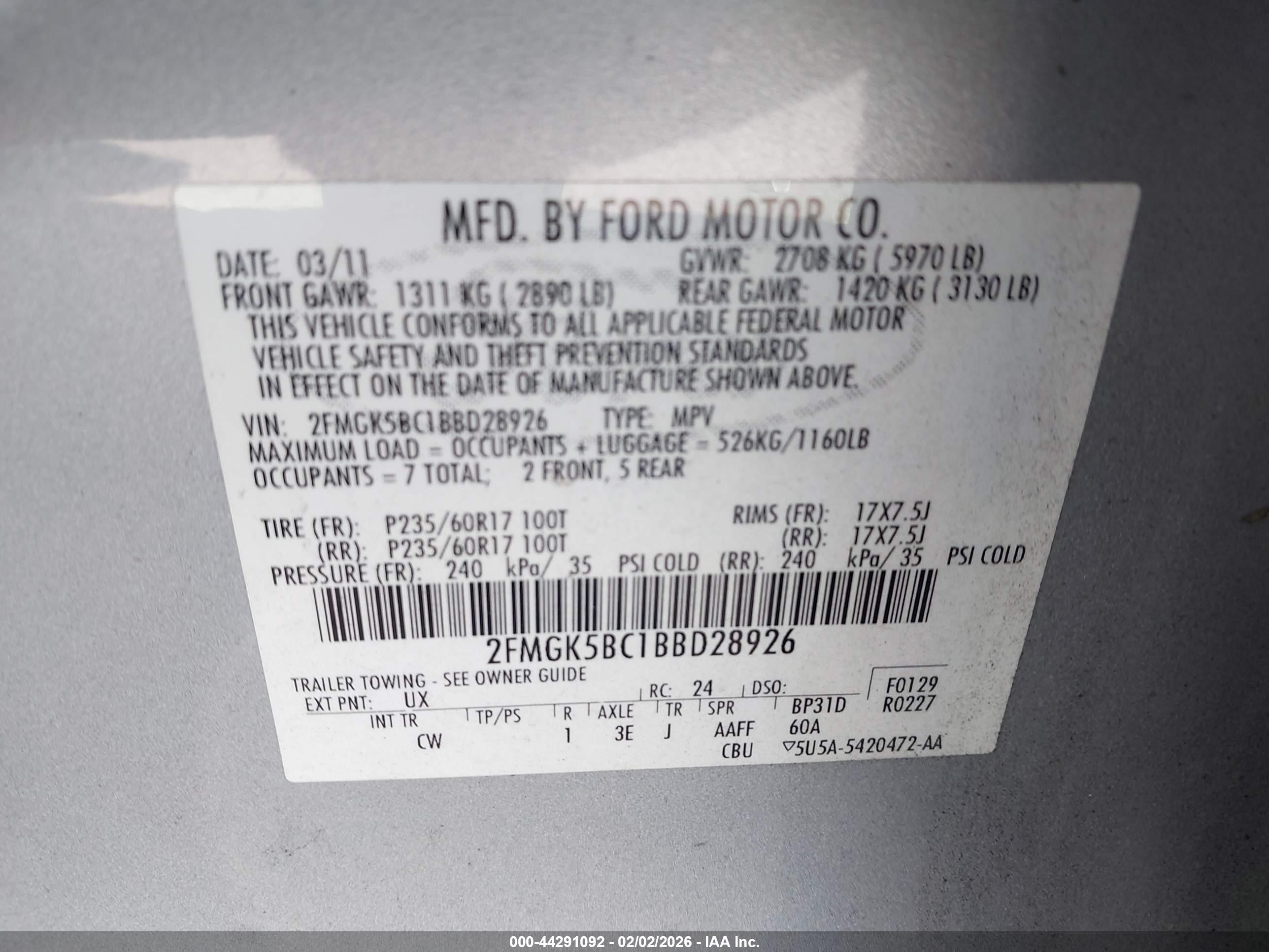 FORD FLEX image 9
