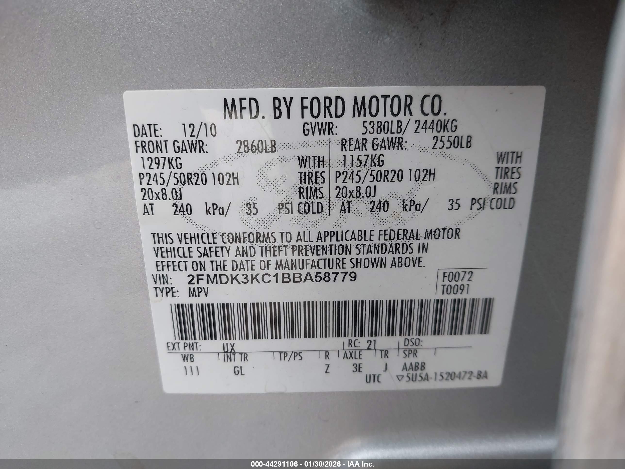 FORD EDGE image 9
