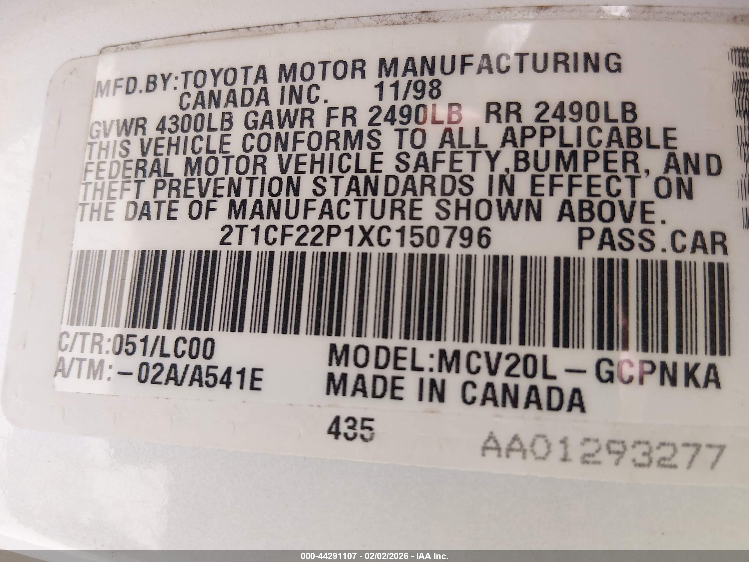 TOYOTA CAMRY image 9