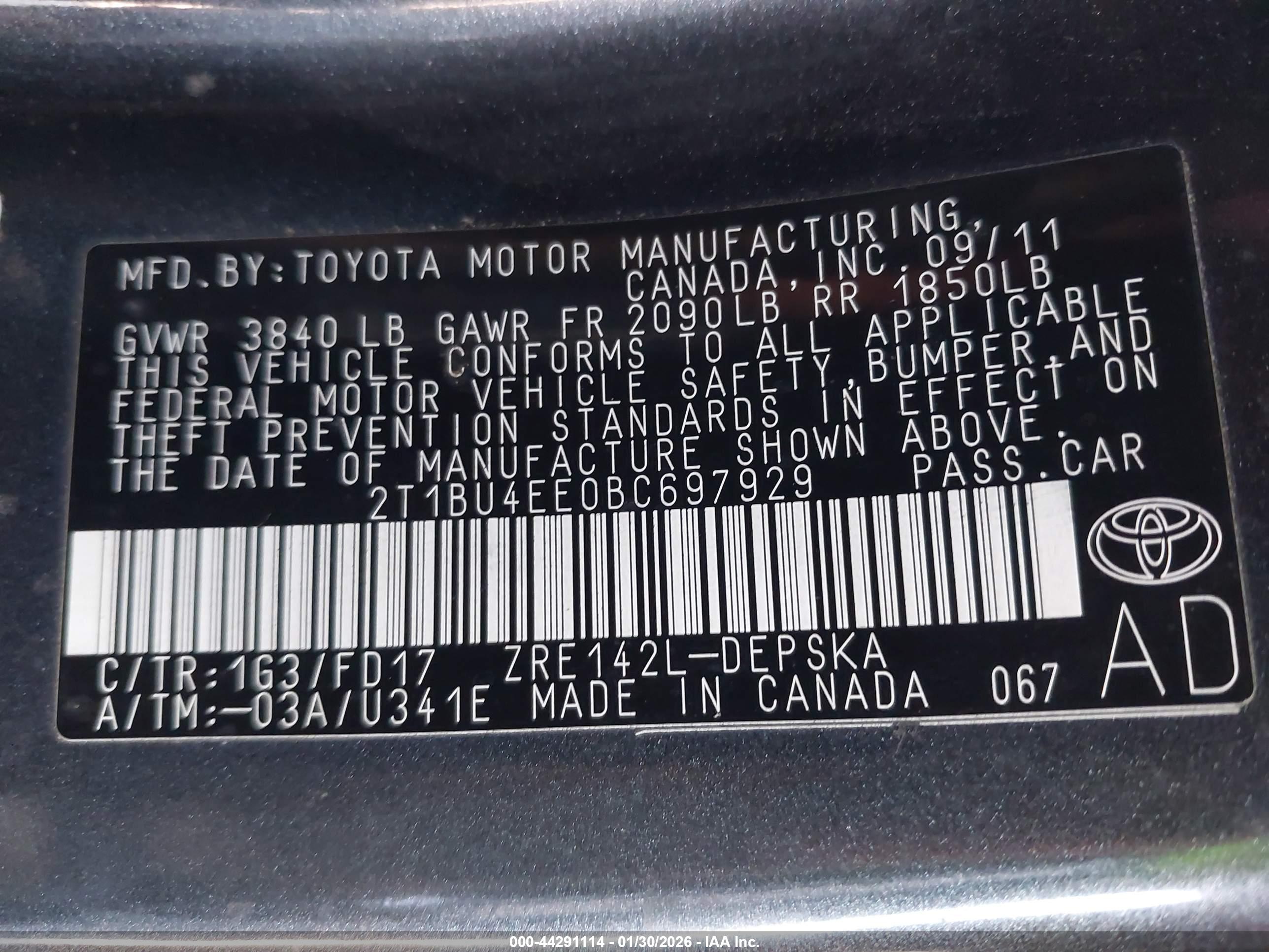 TOYOTA COROLLA image 9