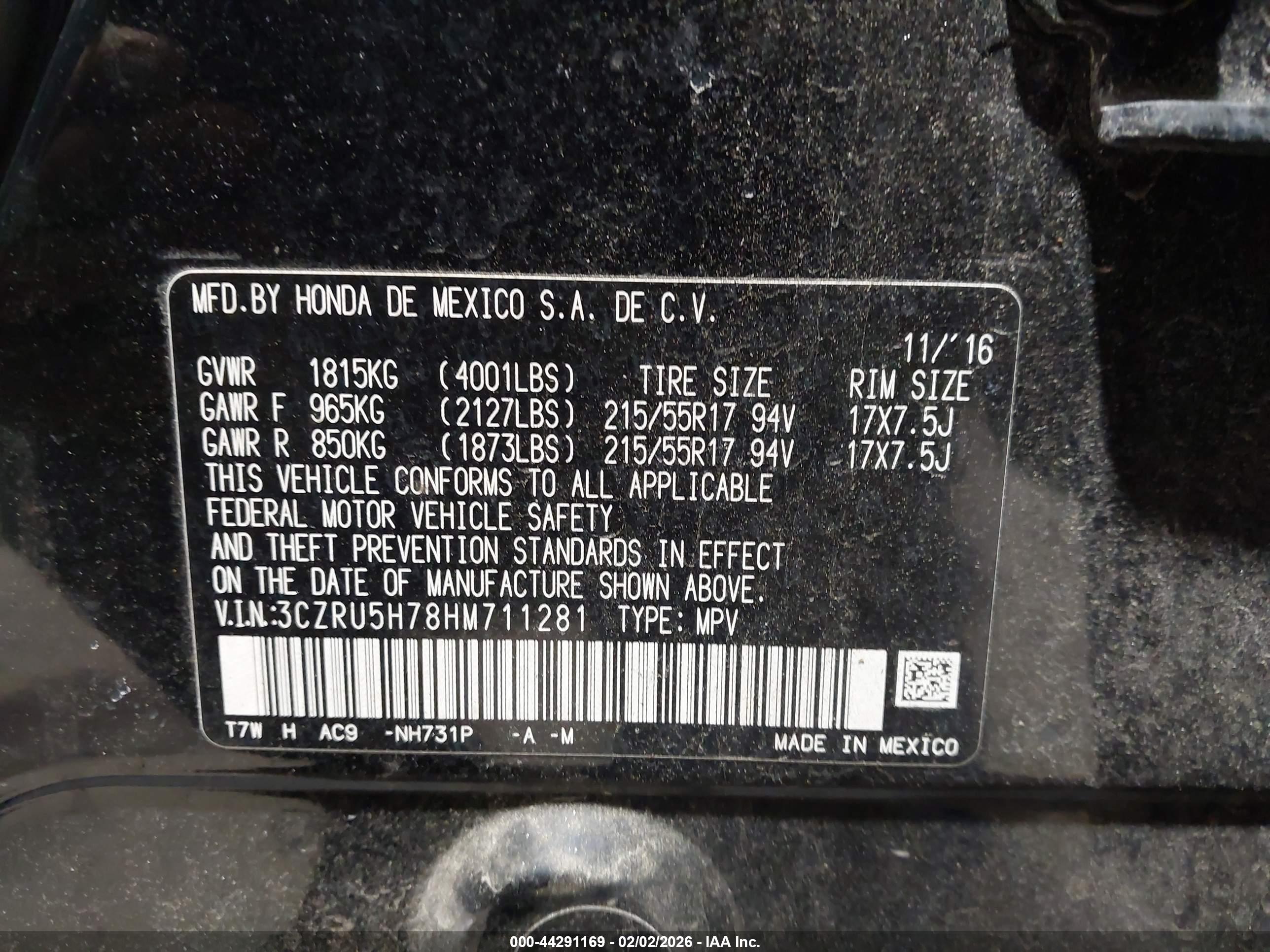 HONDA HR-V image 9