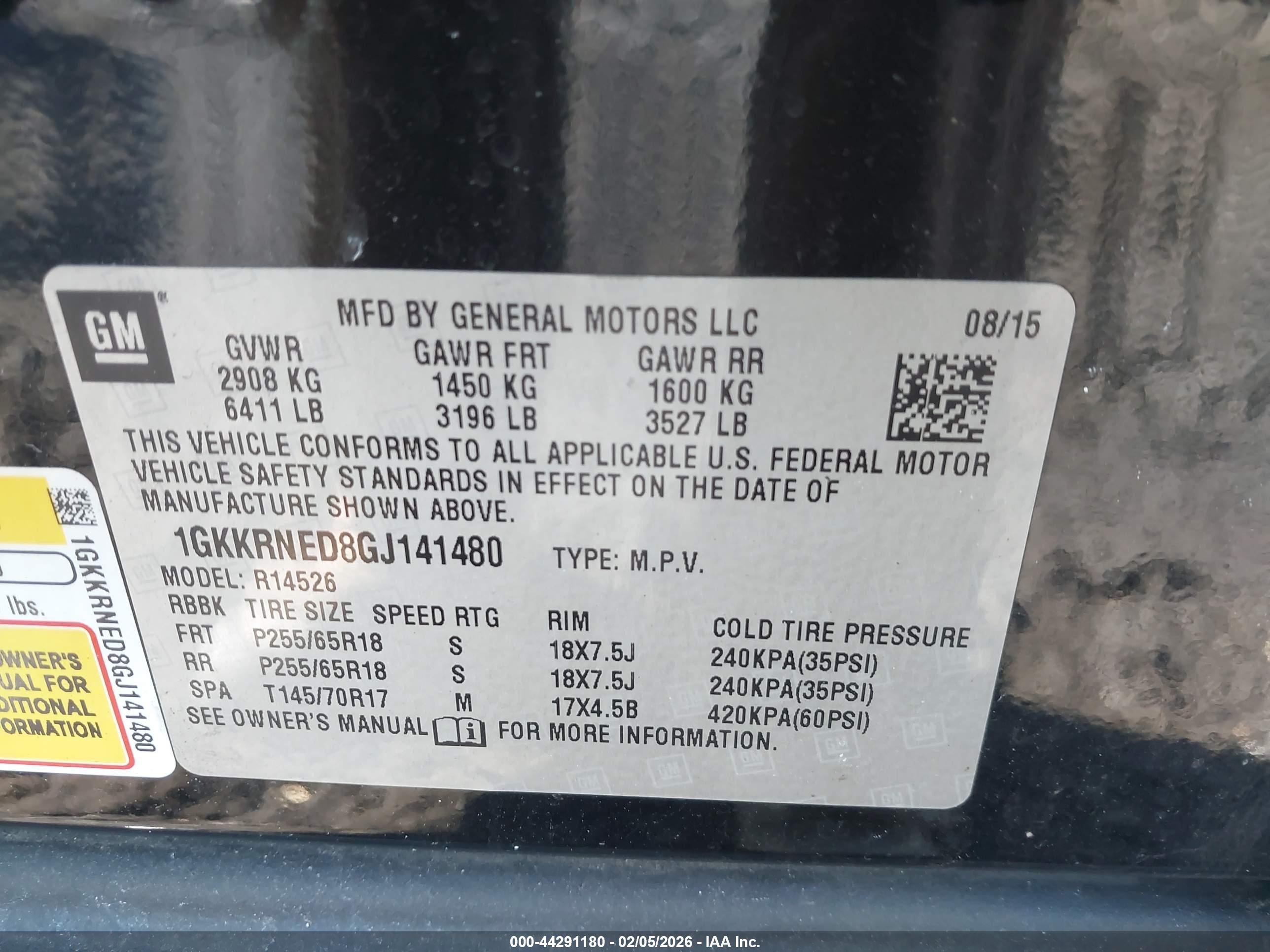 GMC ACADIA image 9