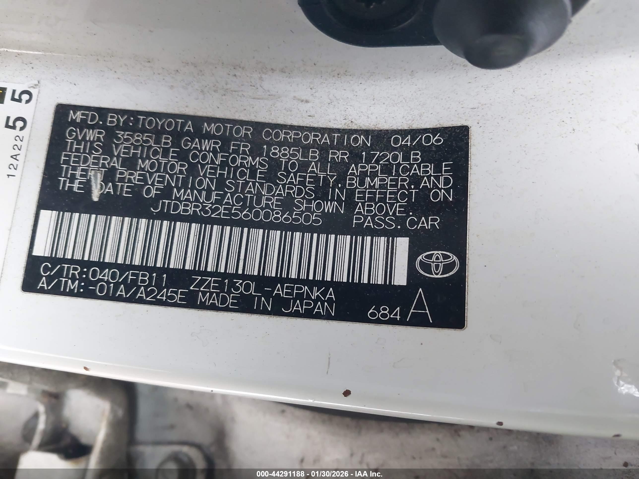 TOYOTA COROLLA image 9
