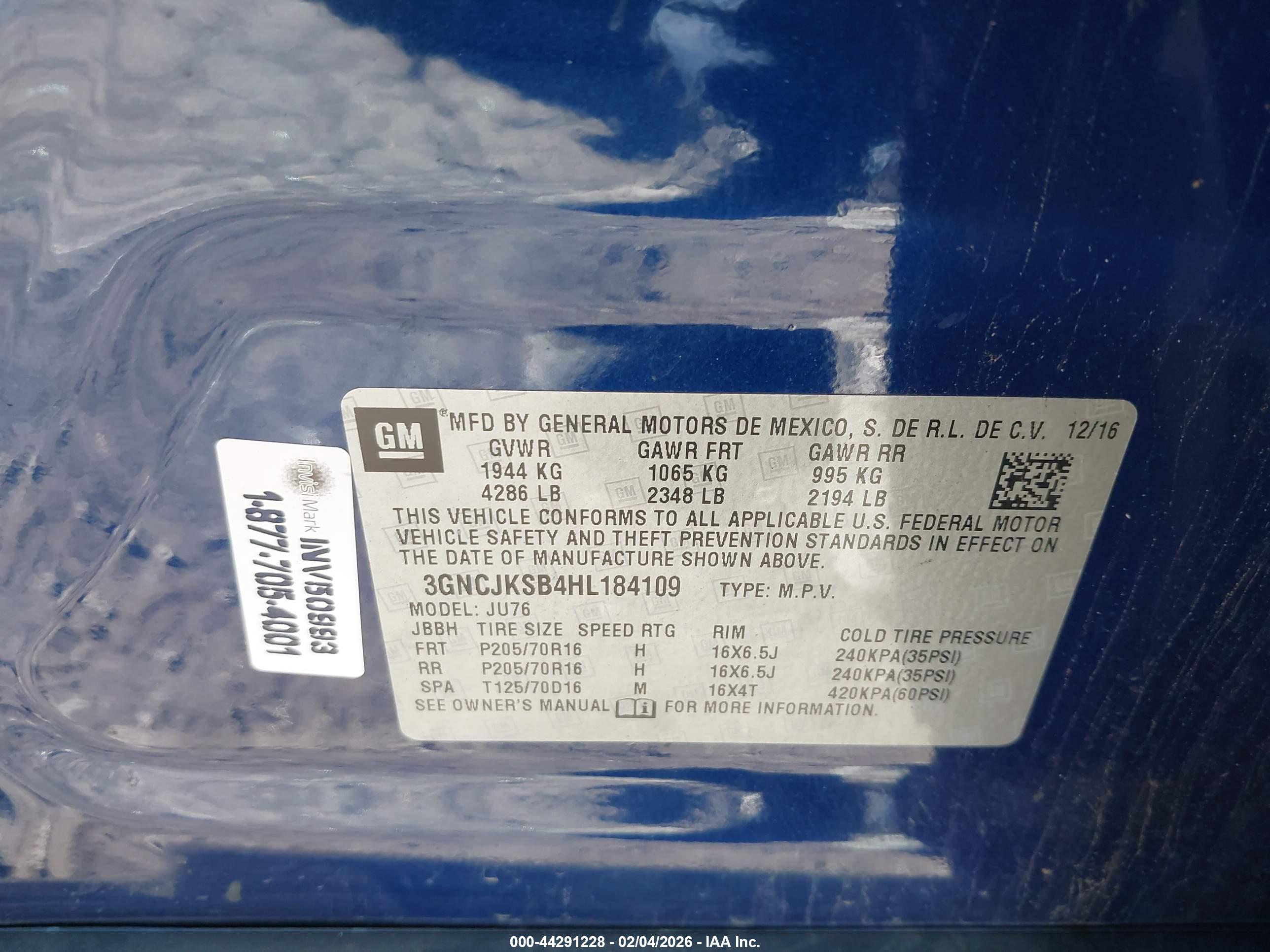 CHEVROLET TRAX image 9
