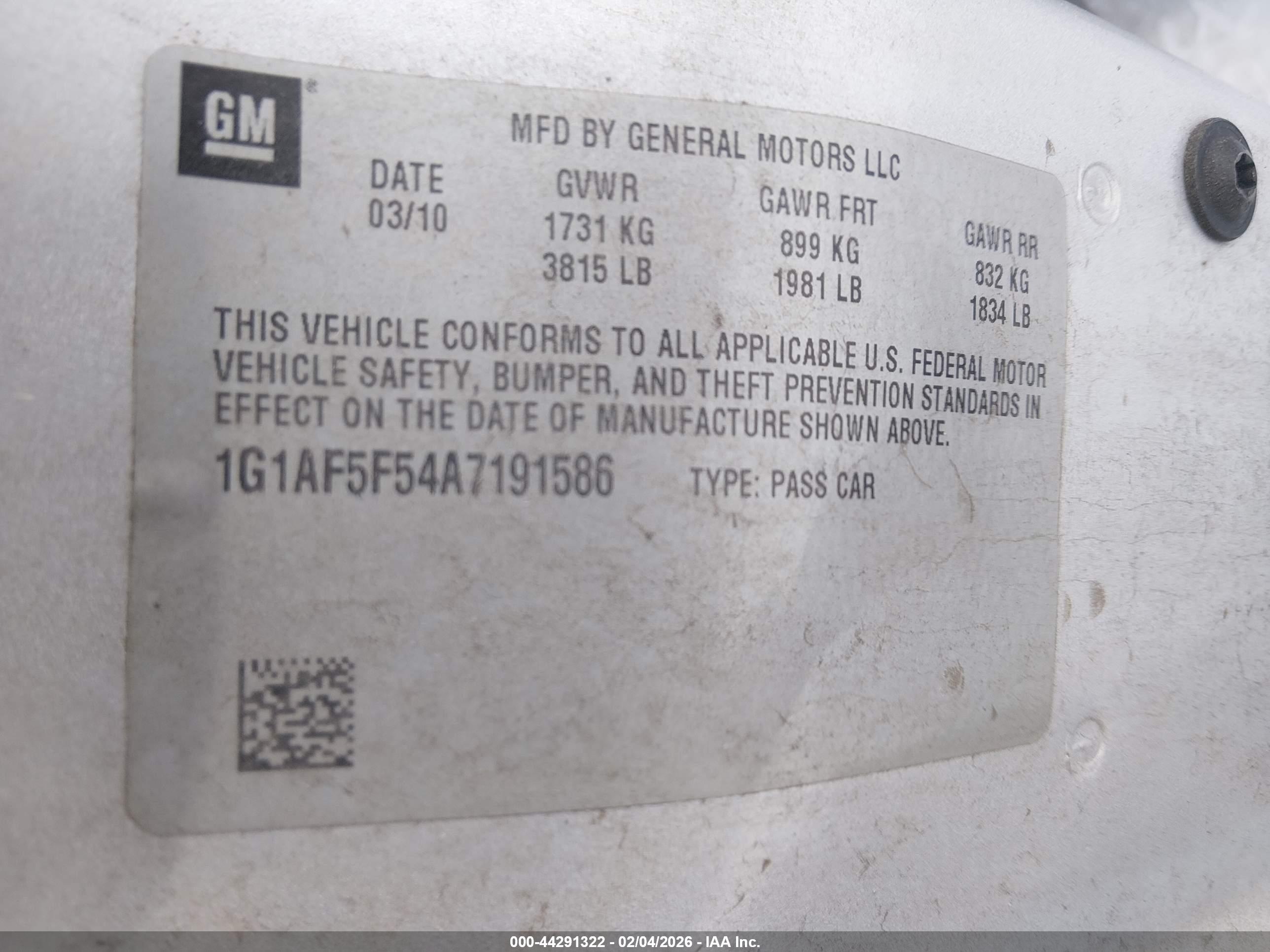 CHEVROLET COBALT image 9