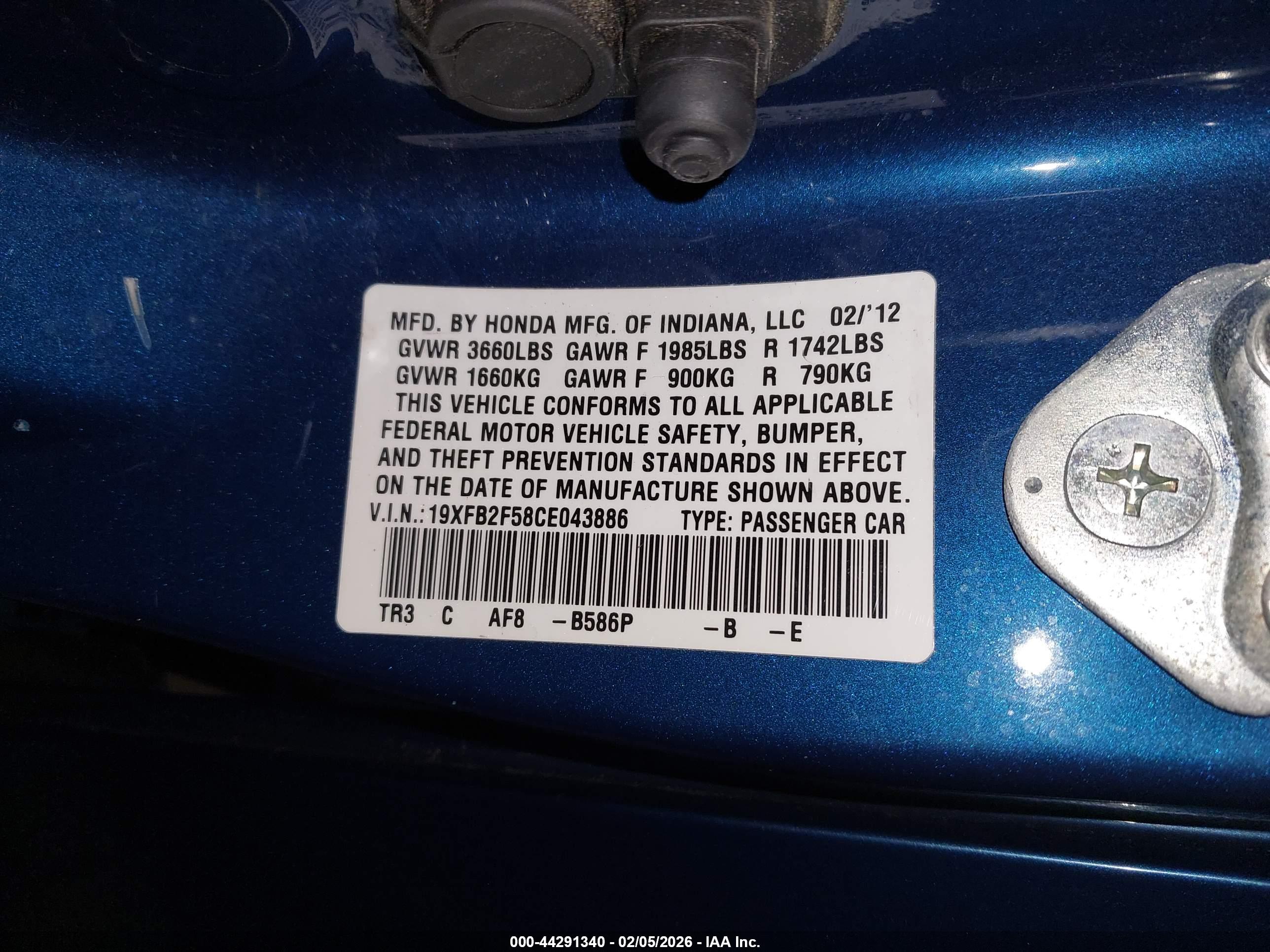 HONDA CIVIC image 9