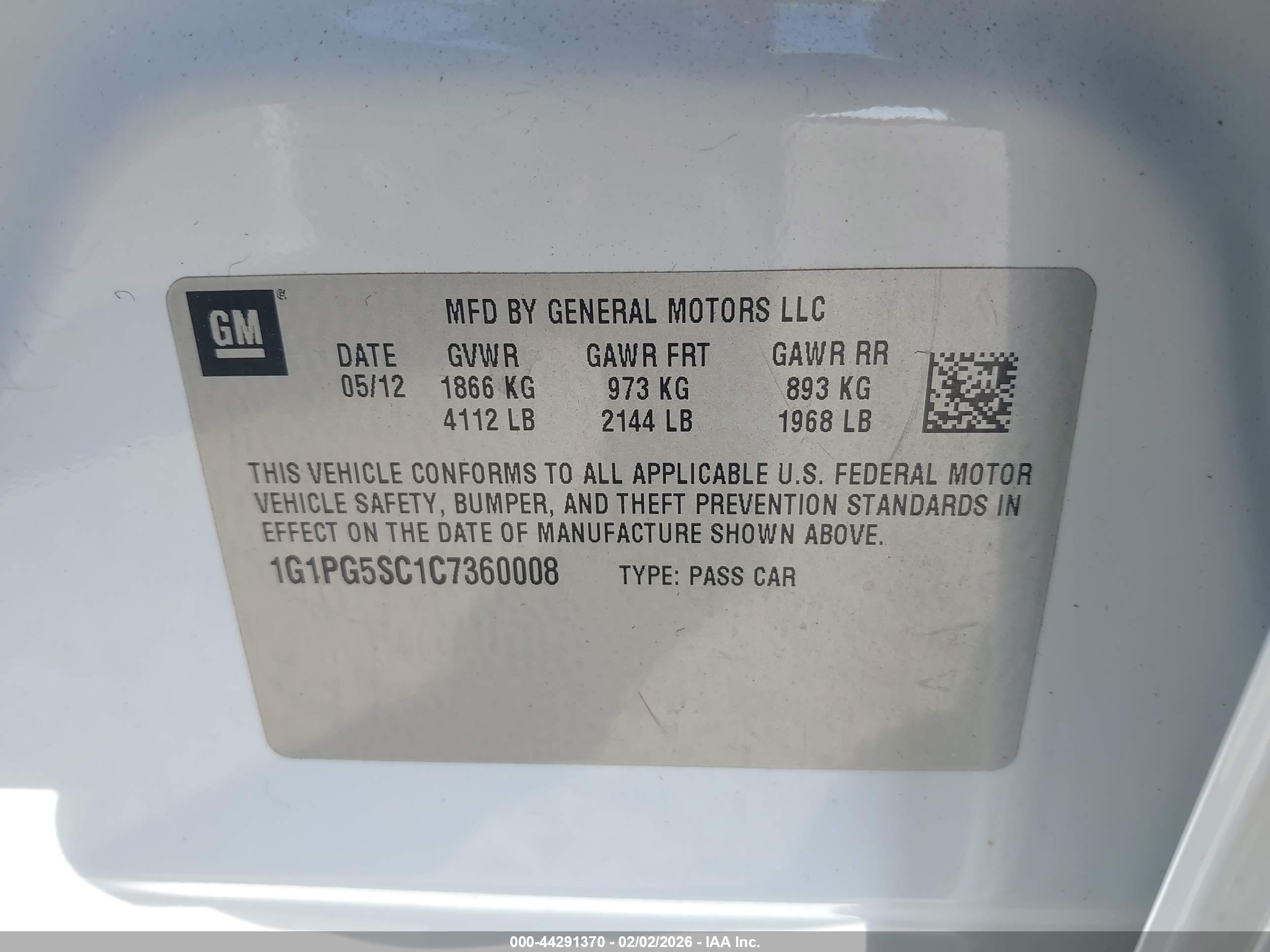 CHEVROLET CRUZE image 9