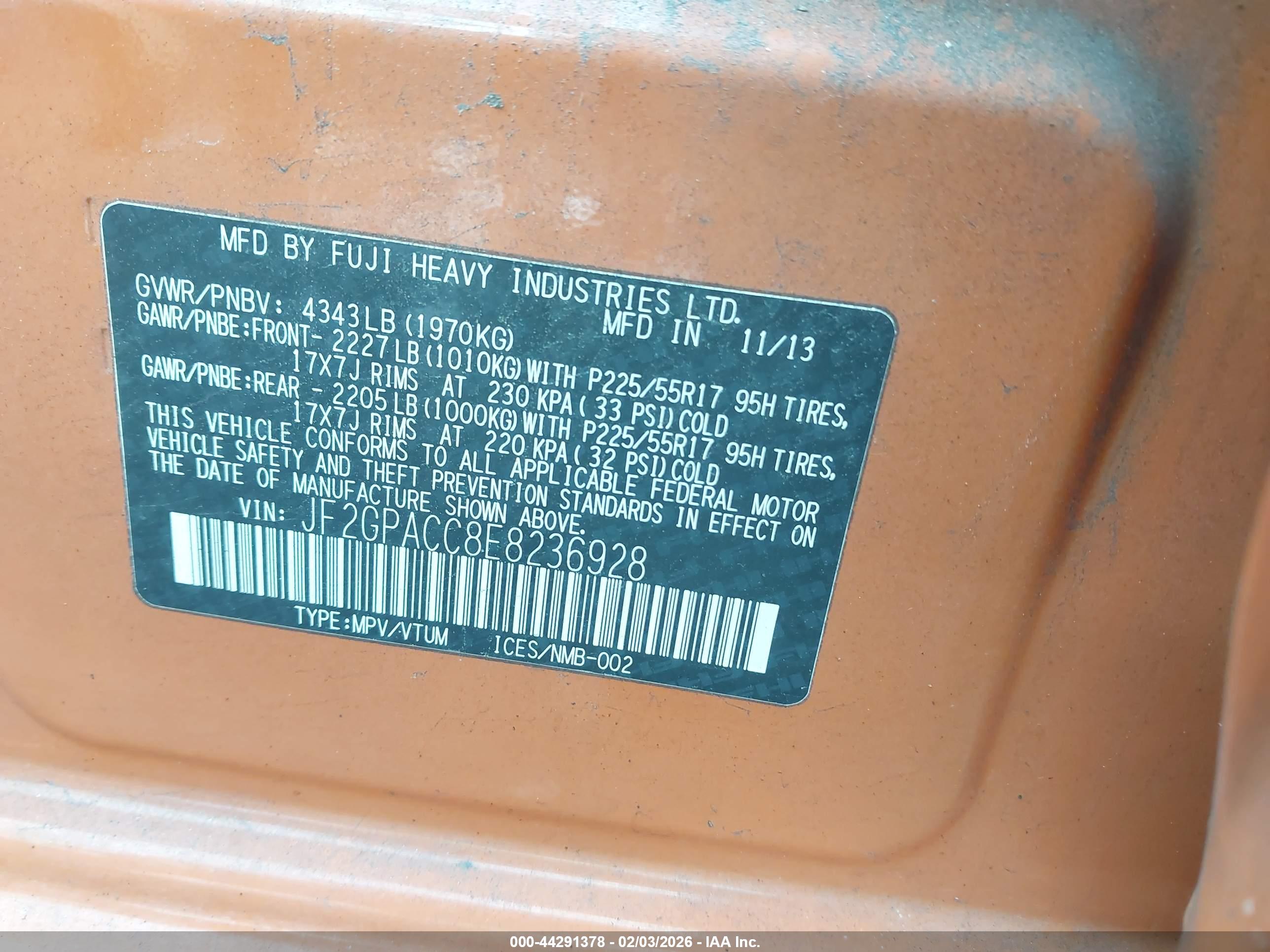 SUBARU XV image 9