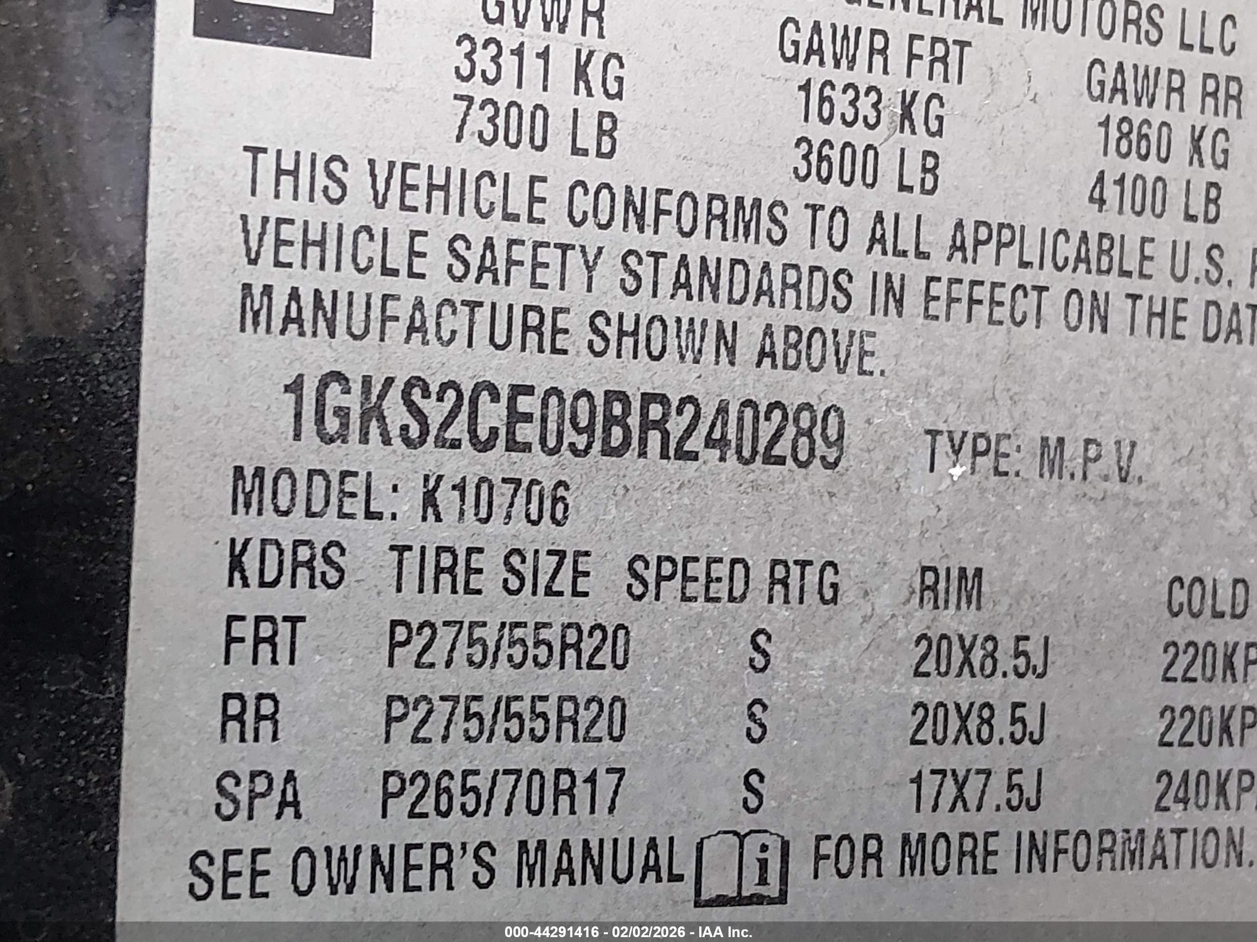 GMC YUKON image 9