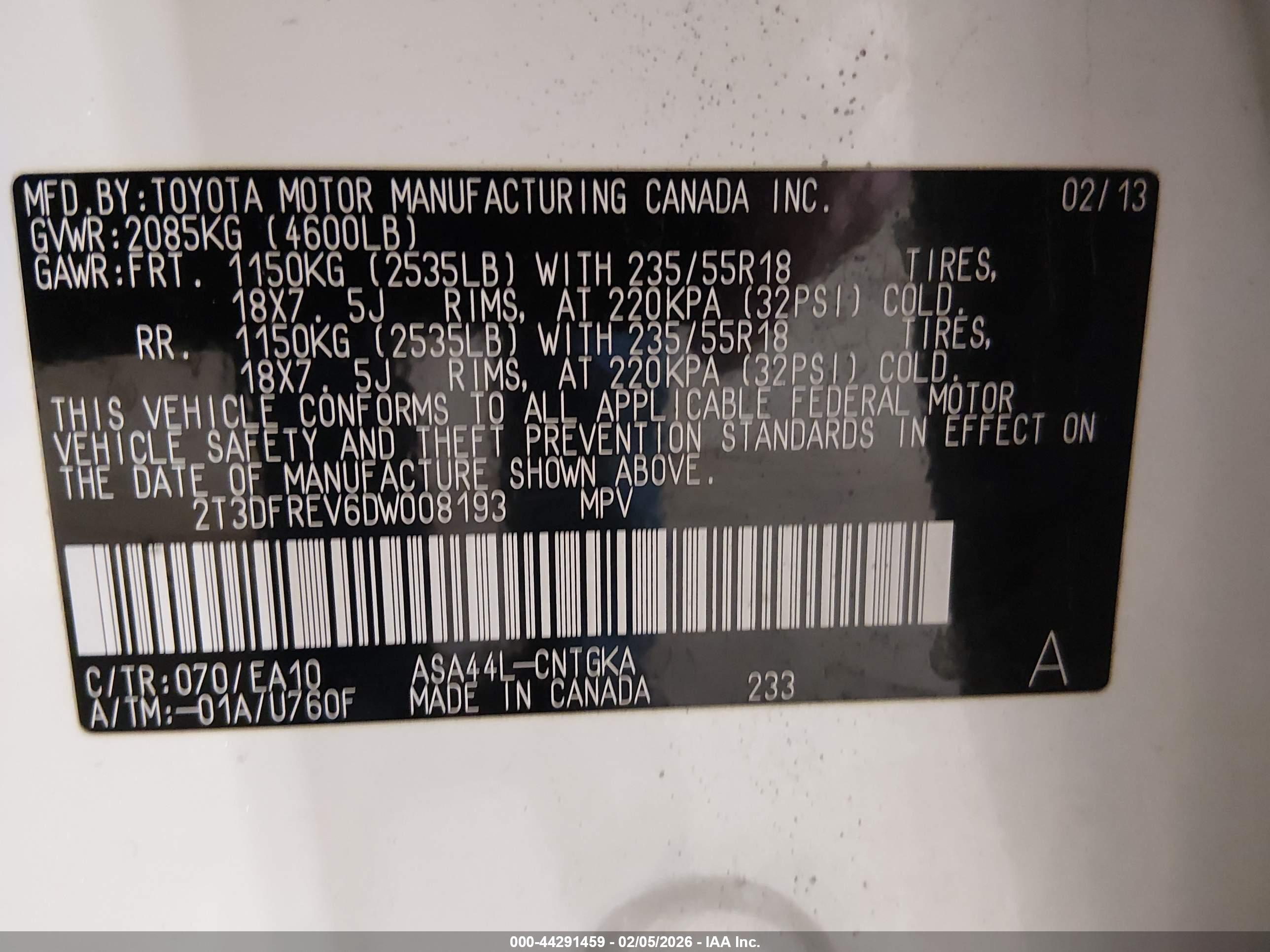 TOYOTA RAV4 image 9