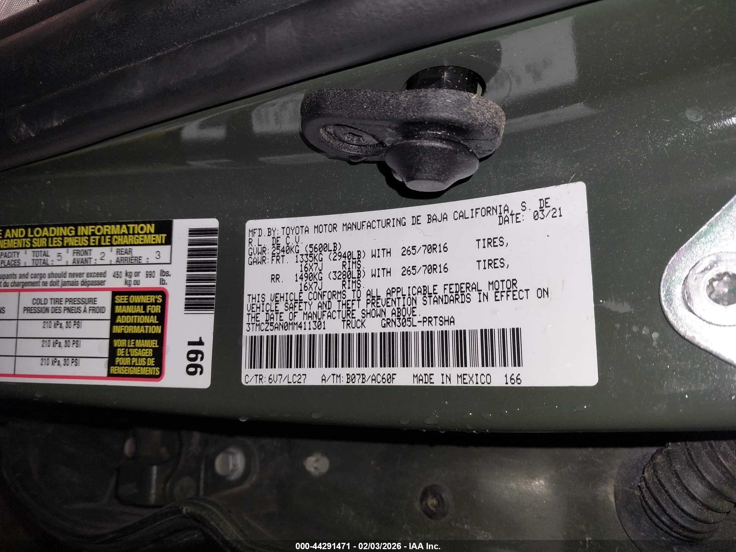 TOYOTA TACOMA image 9