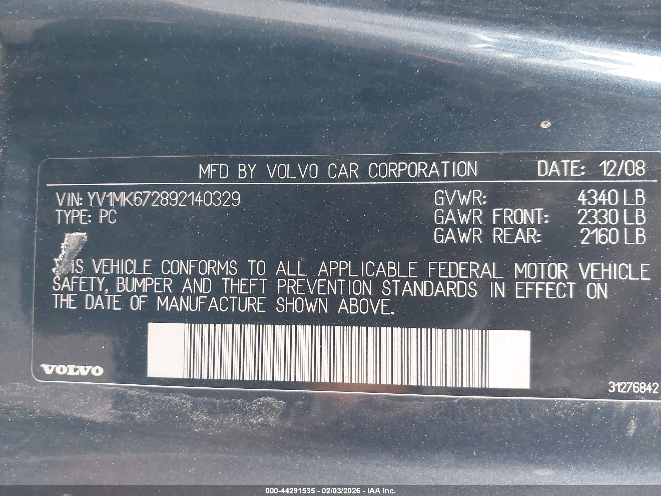 VOLVO C30 image 9