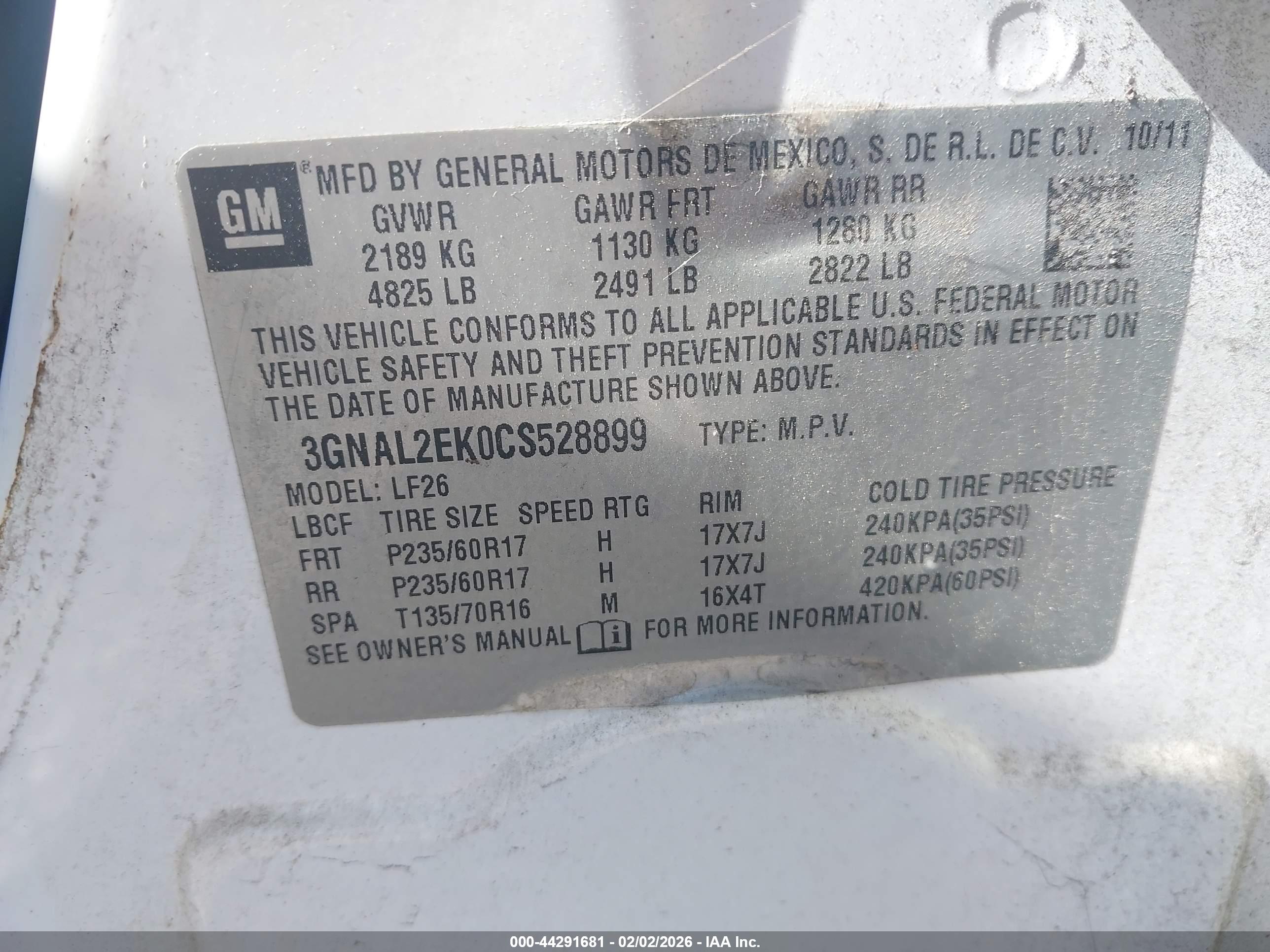 CHEVROLET CAPTIVA image 9