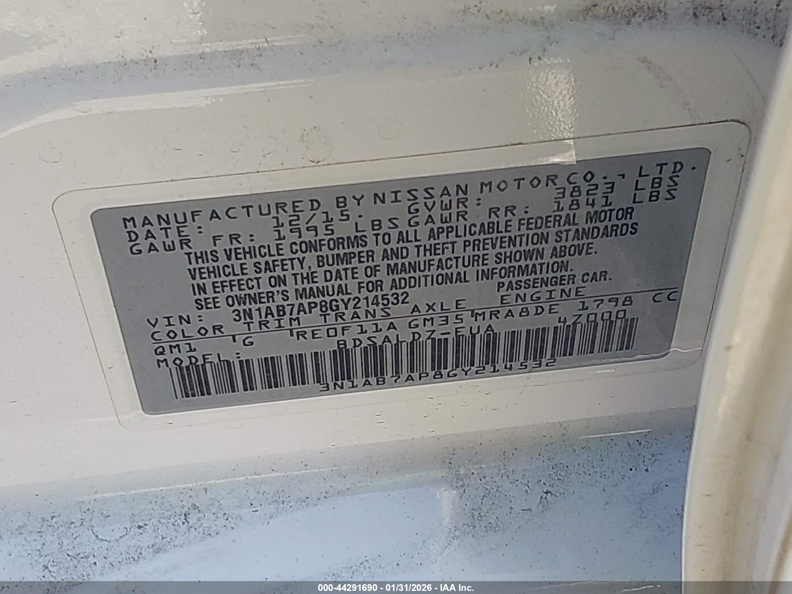 NISSAN SENTRA image 9