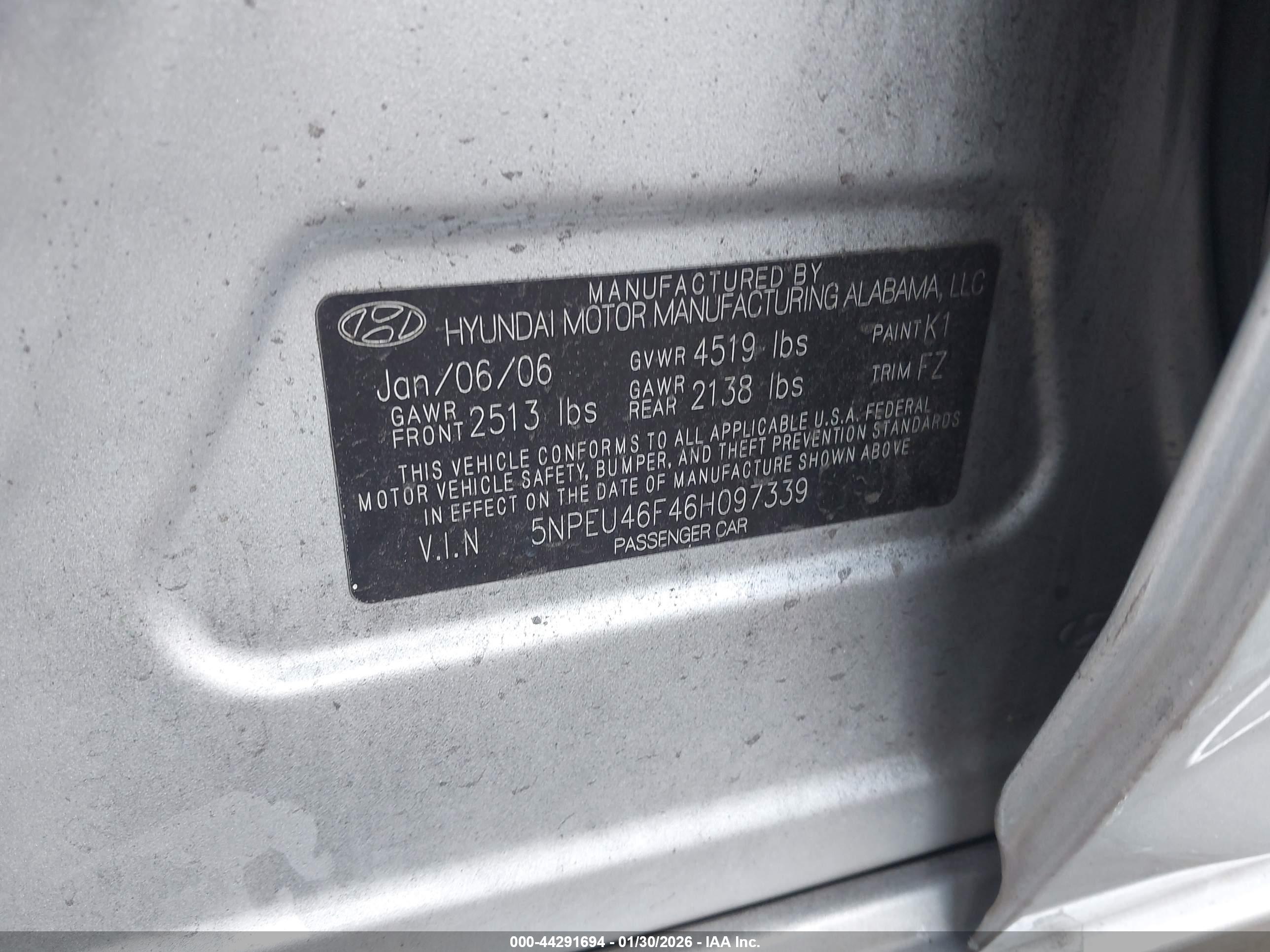 HYUNDAI SONATA image 9
