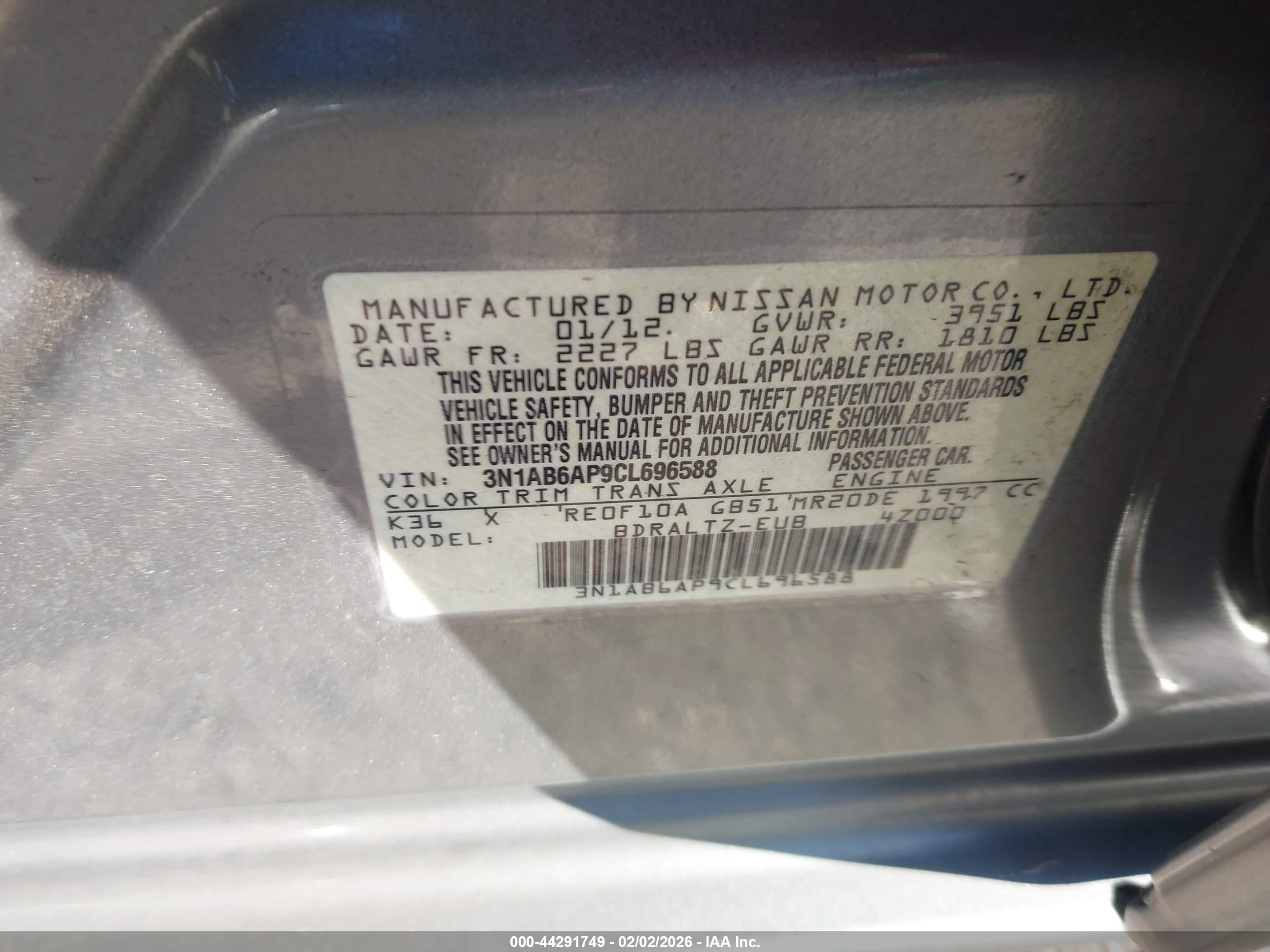 NISSAN SENTRA image 9