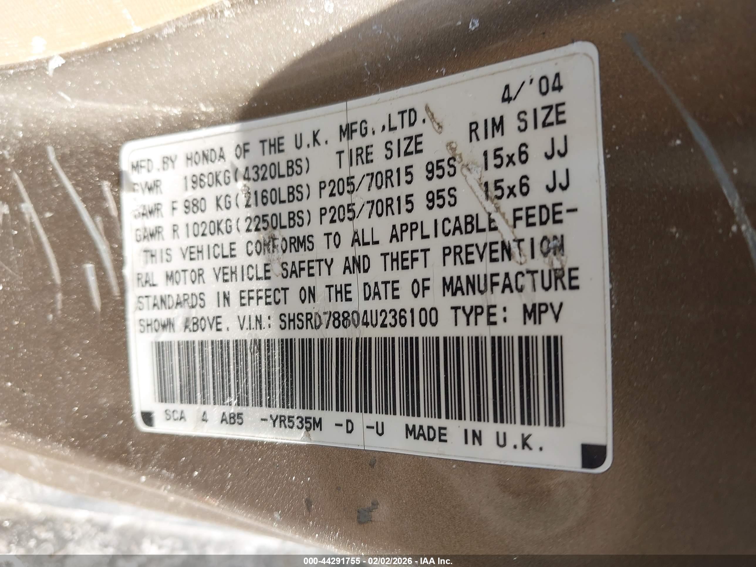 HONDA CR-V image 9