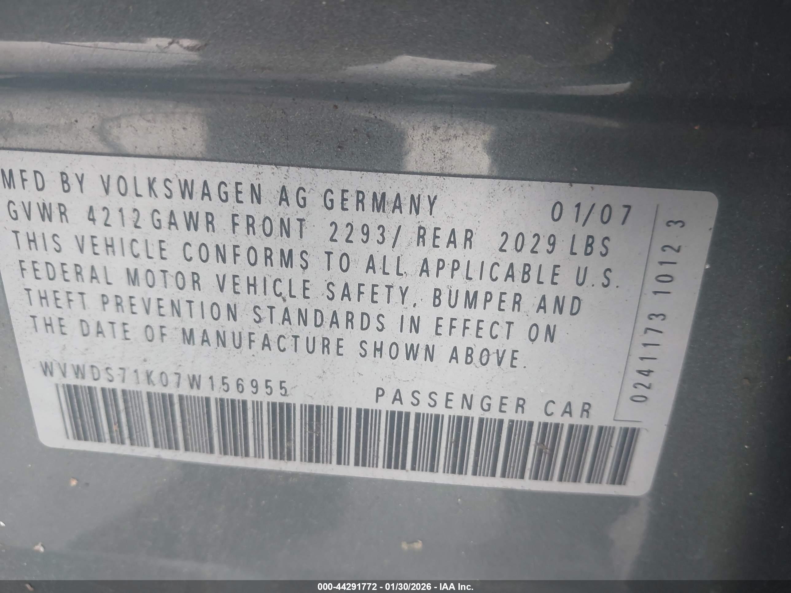 VOLKSWAGEN RABBIT image 9
